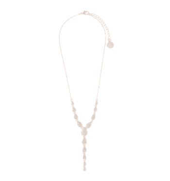 Perrie Pave Drop Necklace
