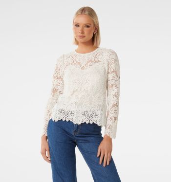 Lucille Lace Shell Top