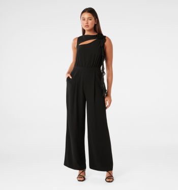 Percy Ruffle Corsage Jumpsuit