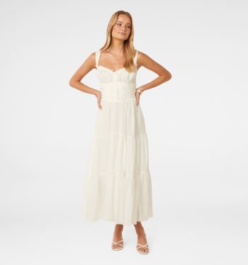 Lena Ruched Bodice Midaxi Dress