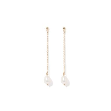 Kate Spade All Wrapped Up in Pearls Drop Earrings Cream Gold Plated  o0ru2699 NWT | eBay
