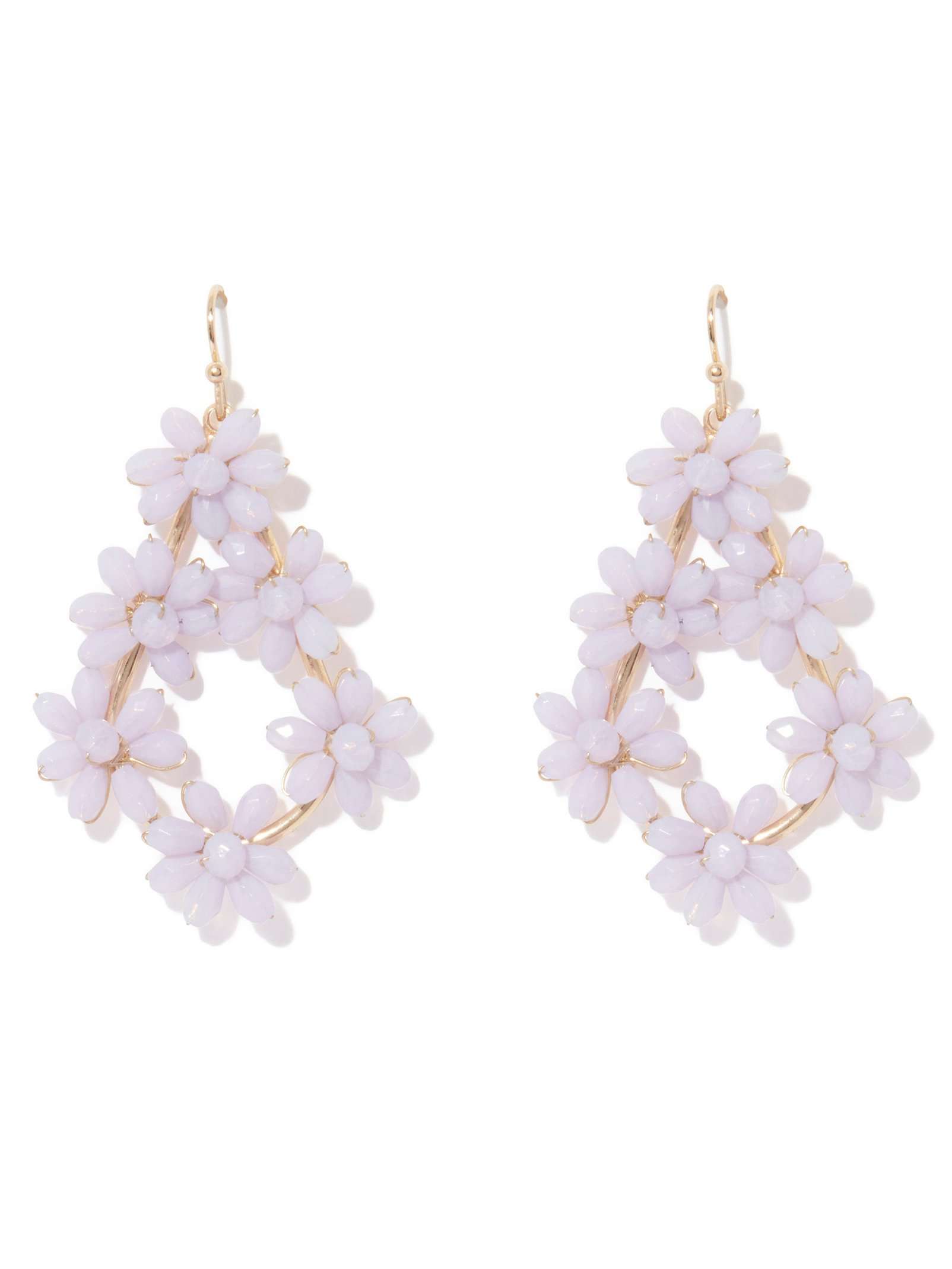 Yvonne Facet Flower Earring