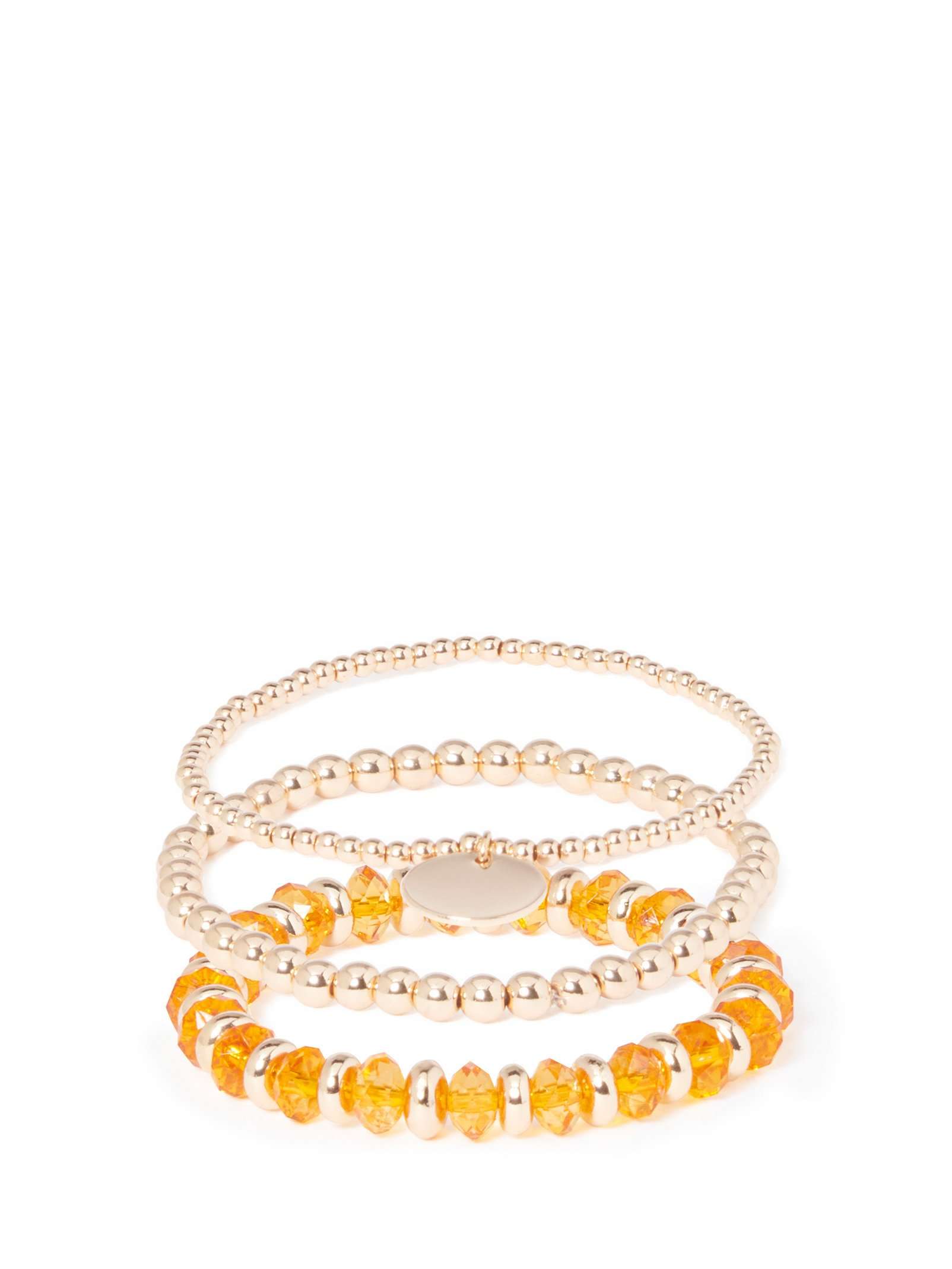 Jade Stretch Bead Pack Bracelet