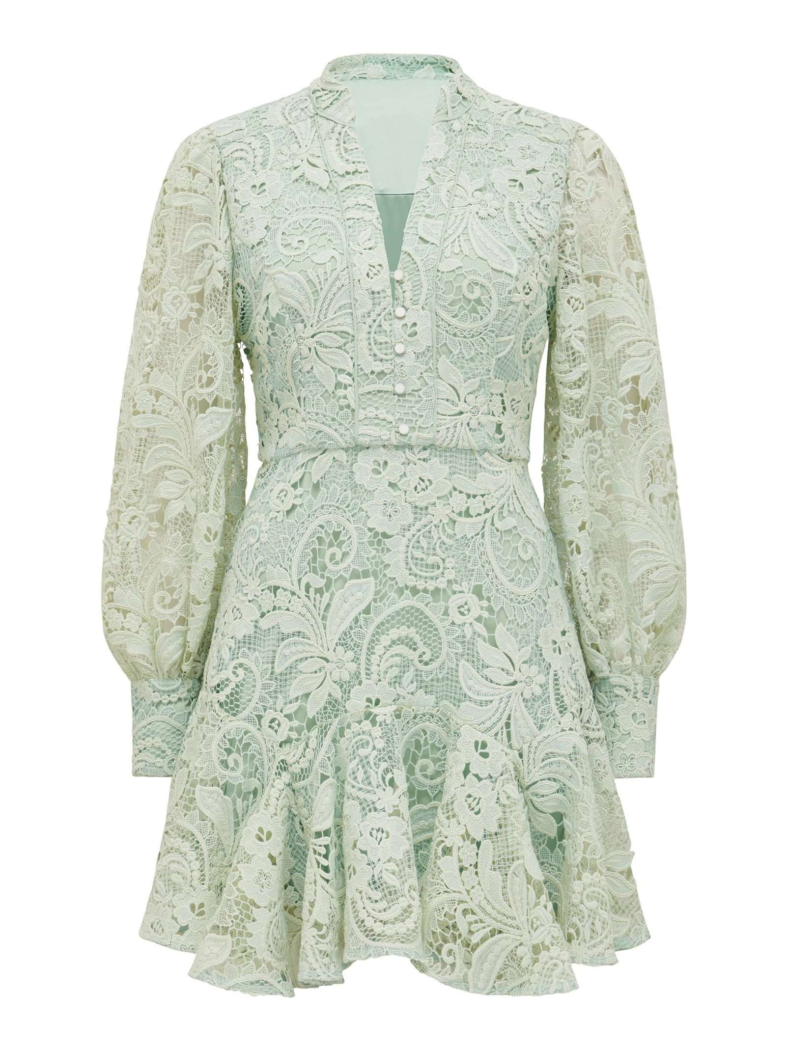 Buy Mint Iris Lace Mini Dress Online Buy Mint Iris Lace Mini Dress Online