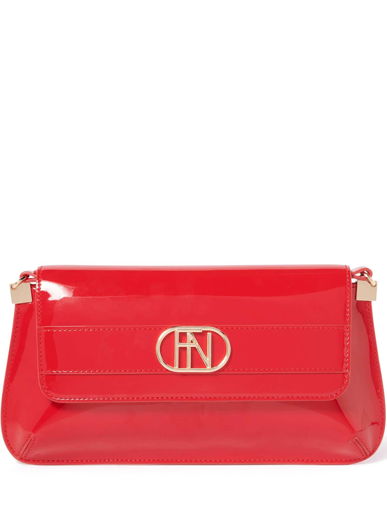 Signature Shiloh Sleek Plate Shoulder Bag