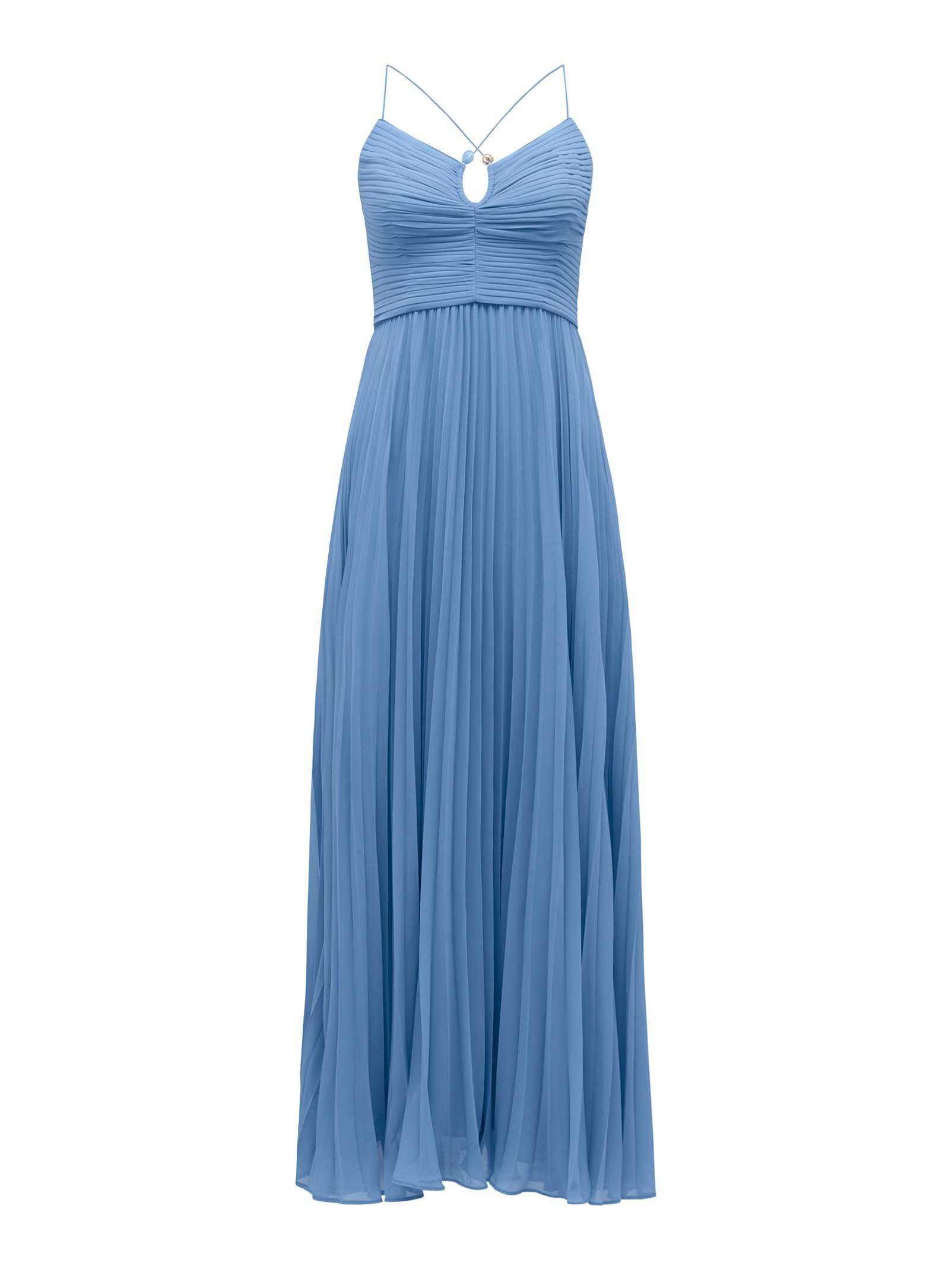 Loreto Petite Pleated Maxi Dress