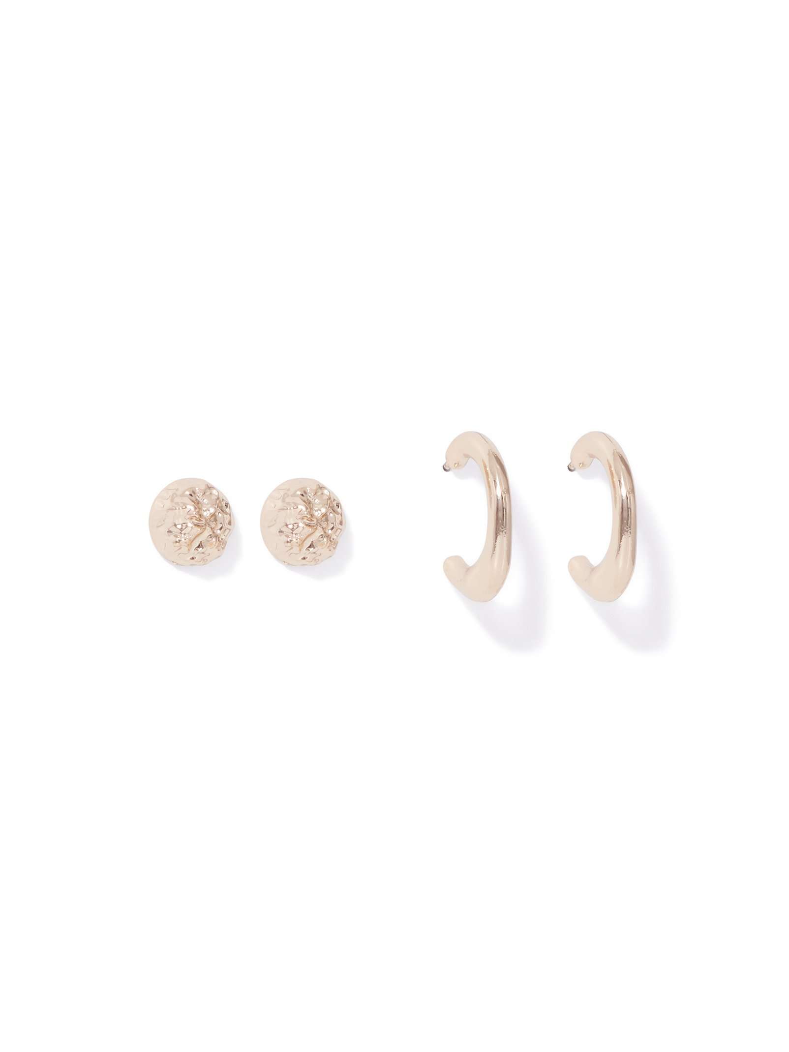 Saffron Stud & Hoop Multi Pack