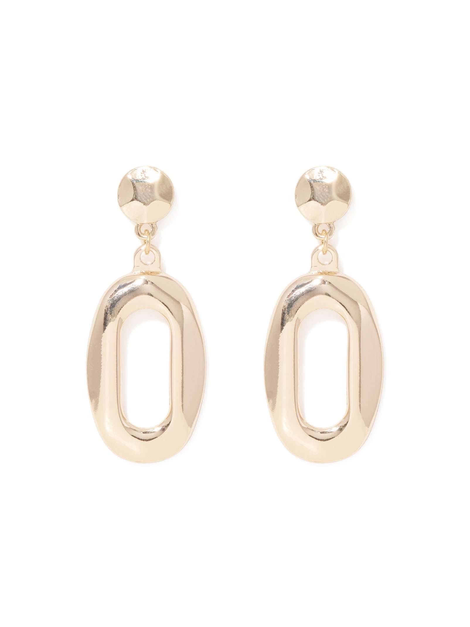 Liora Textured Drop Earring