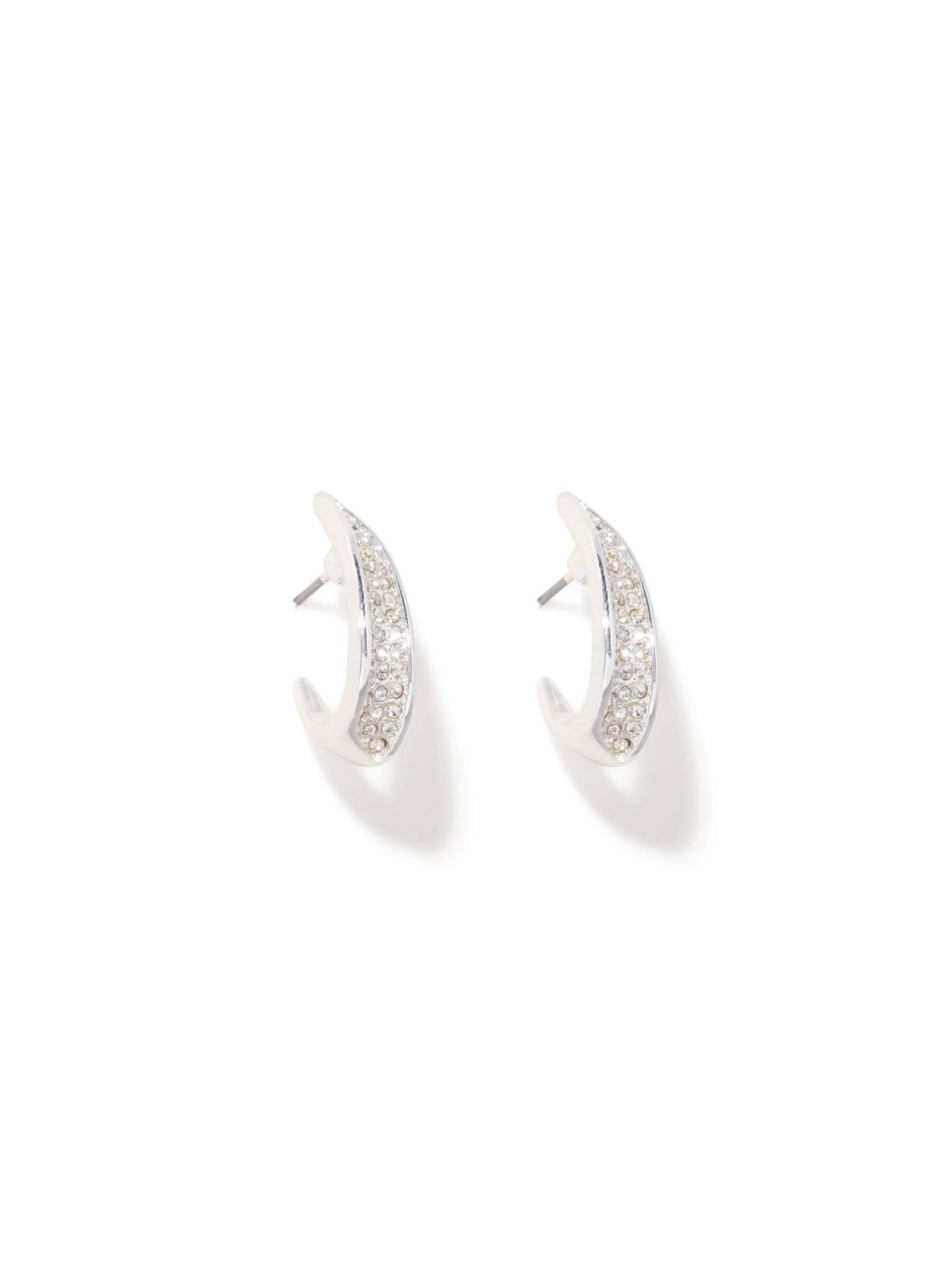 Shea Stone Curve Loop Earring