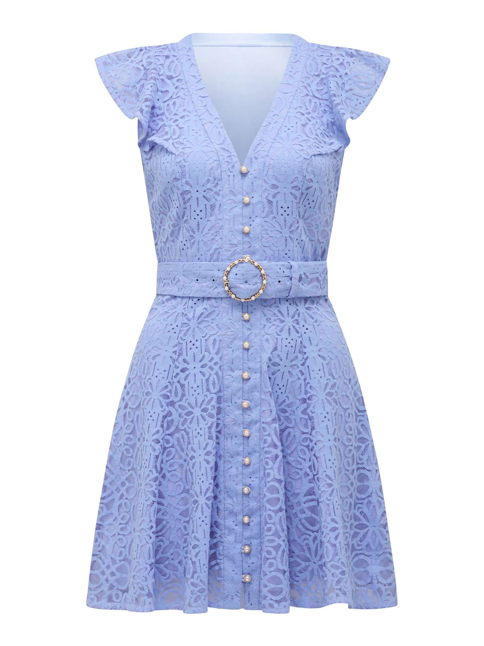 forever new blue lace dress V Neck Gray Tulle 3D Floral Long Prom Dresses, Gray Floral Tulle Forma   jbydress