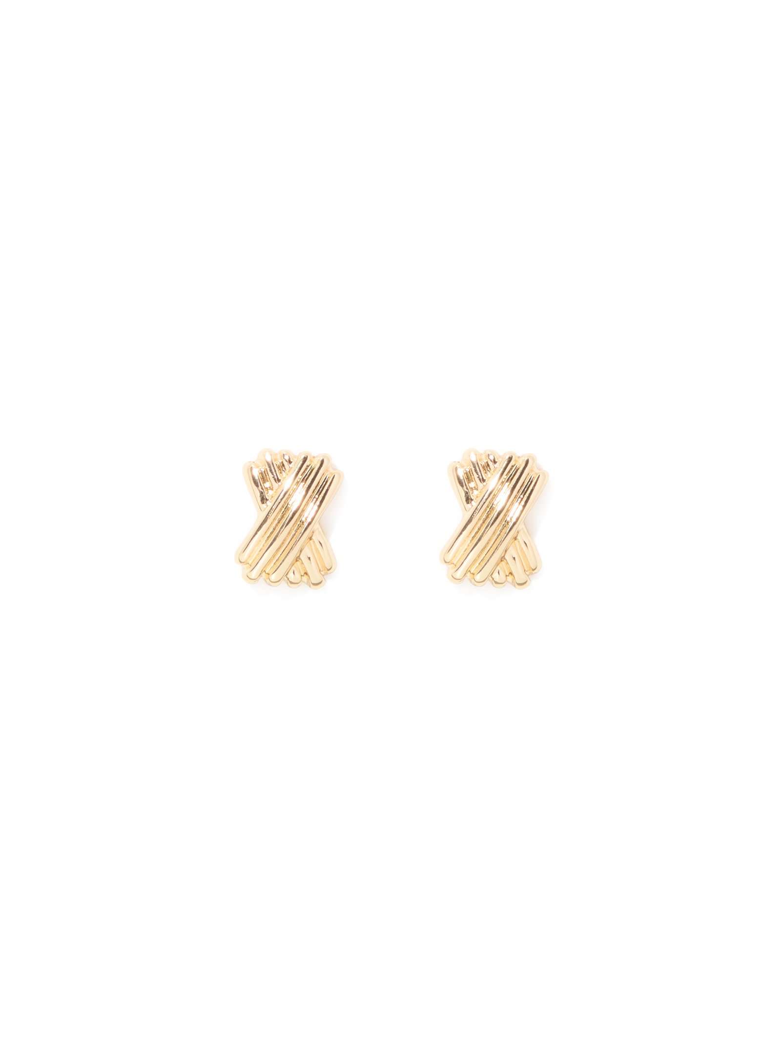 Celestia Criss Cross Stud Earring