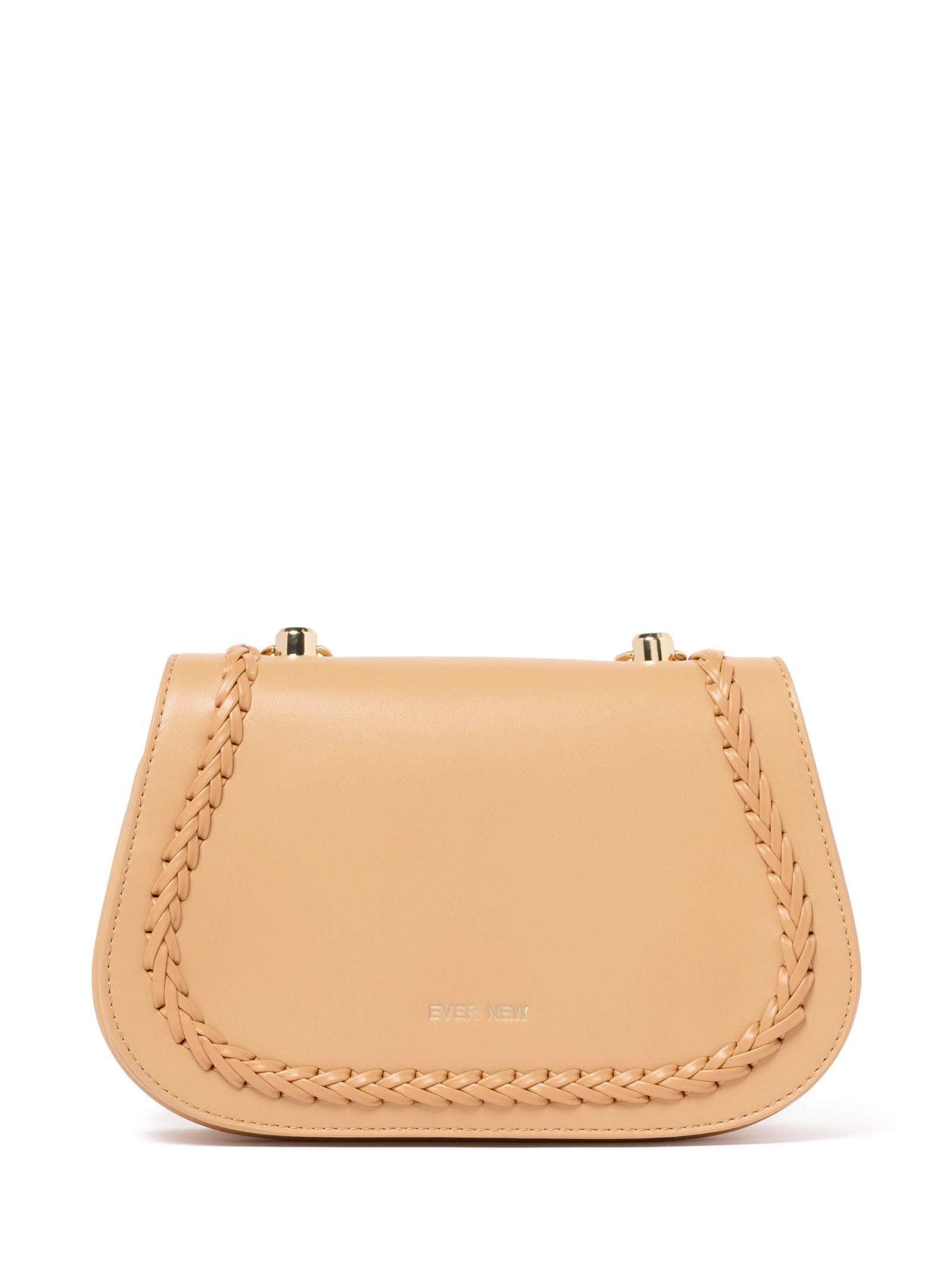 Cass Weave Detail Crossbody Bag