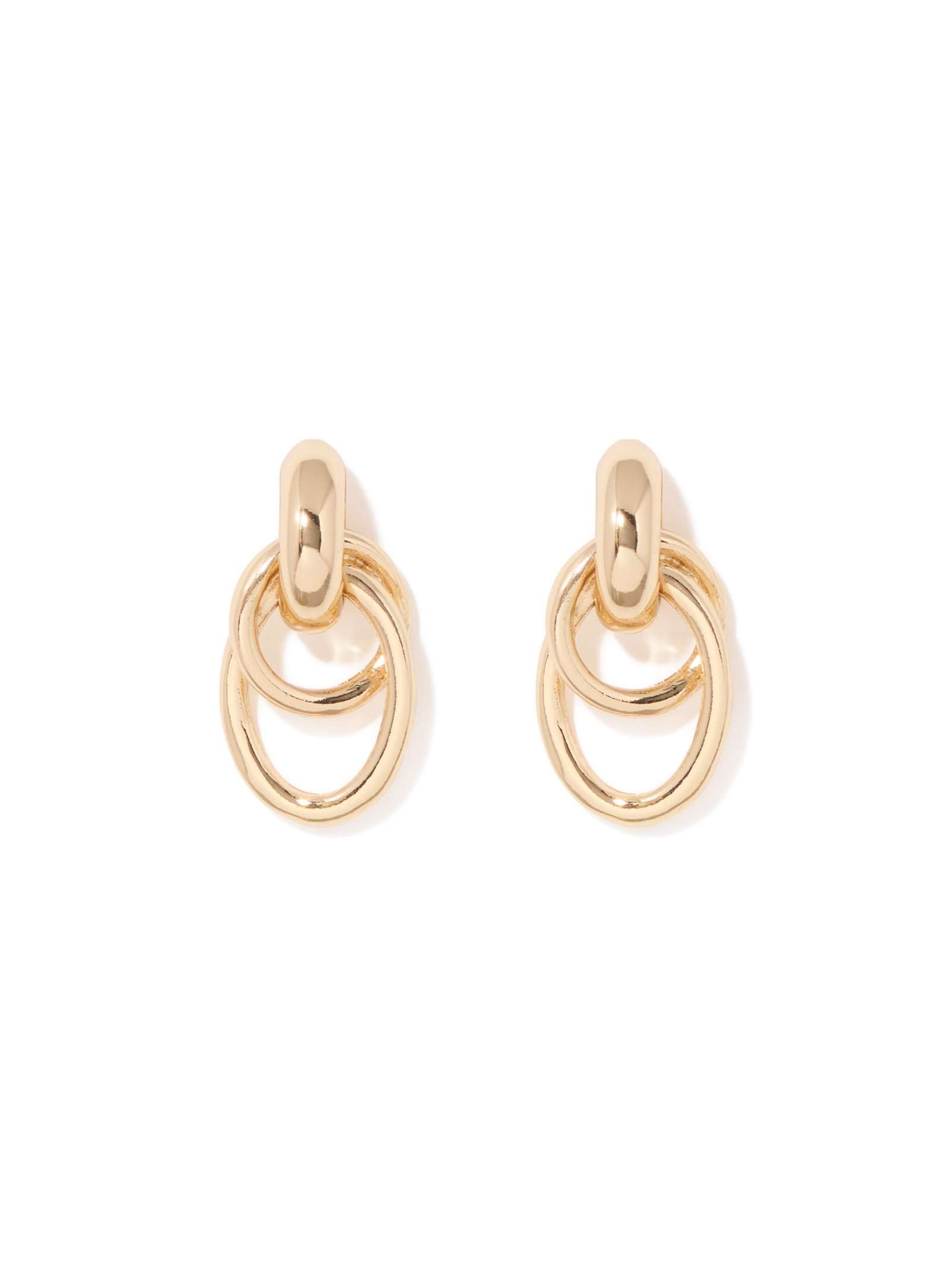 Layton Oval Loop Earring
