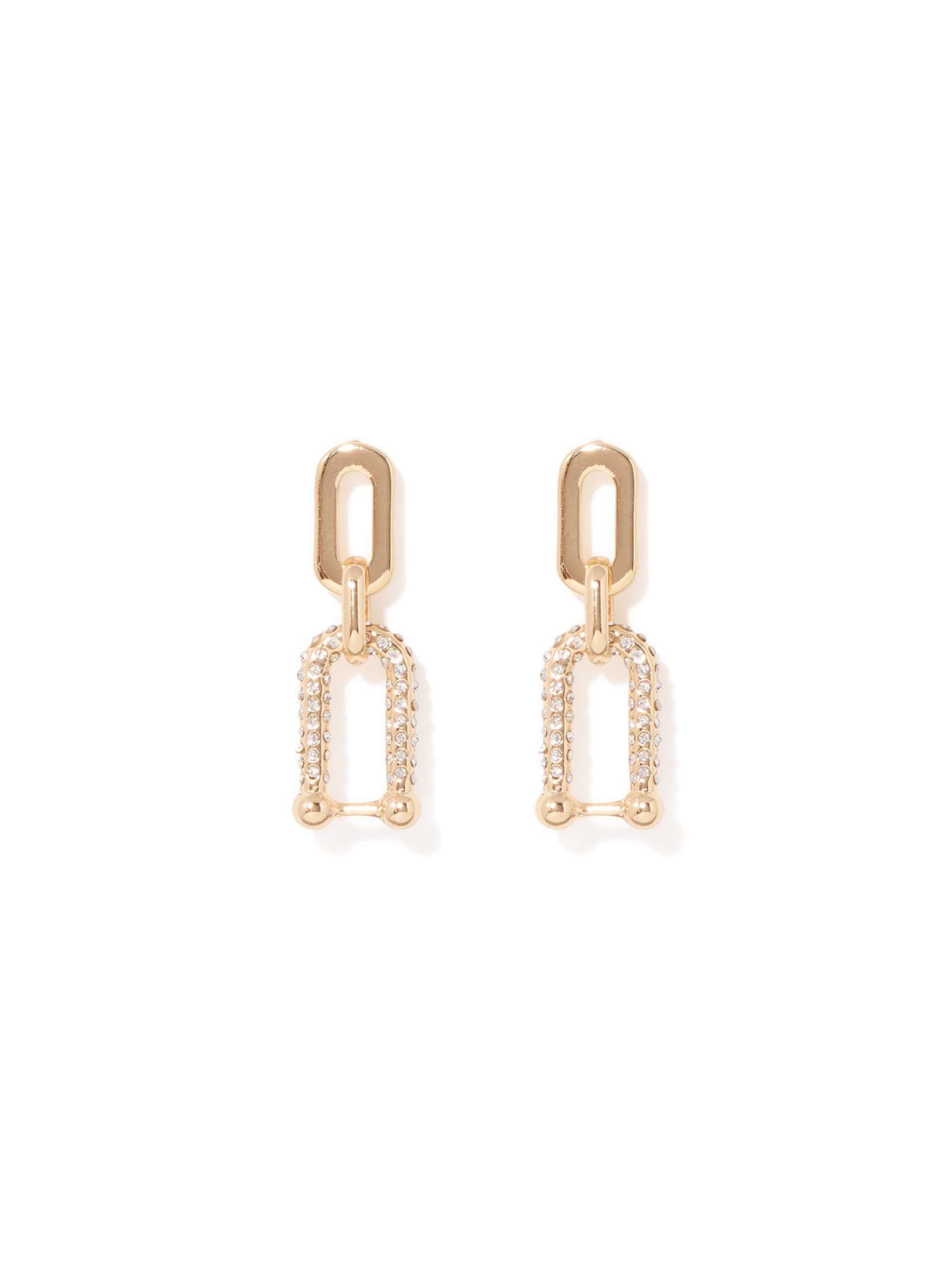 Myah Curve Stone Earring
