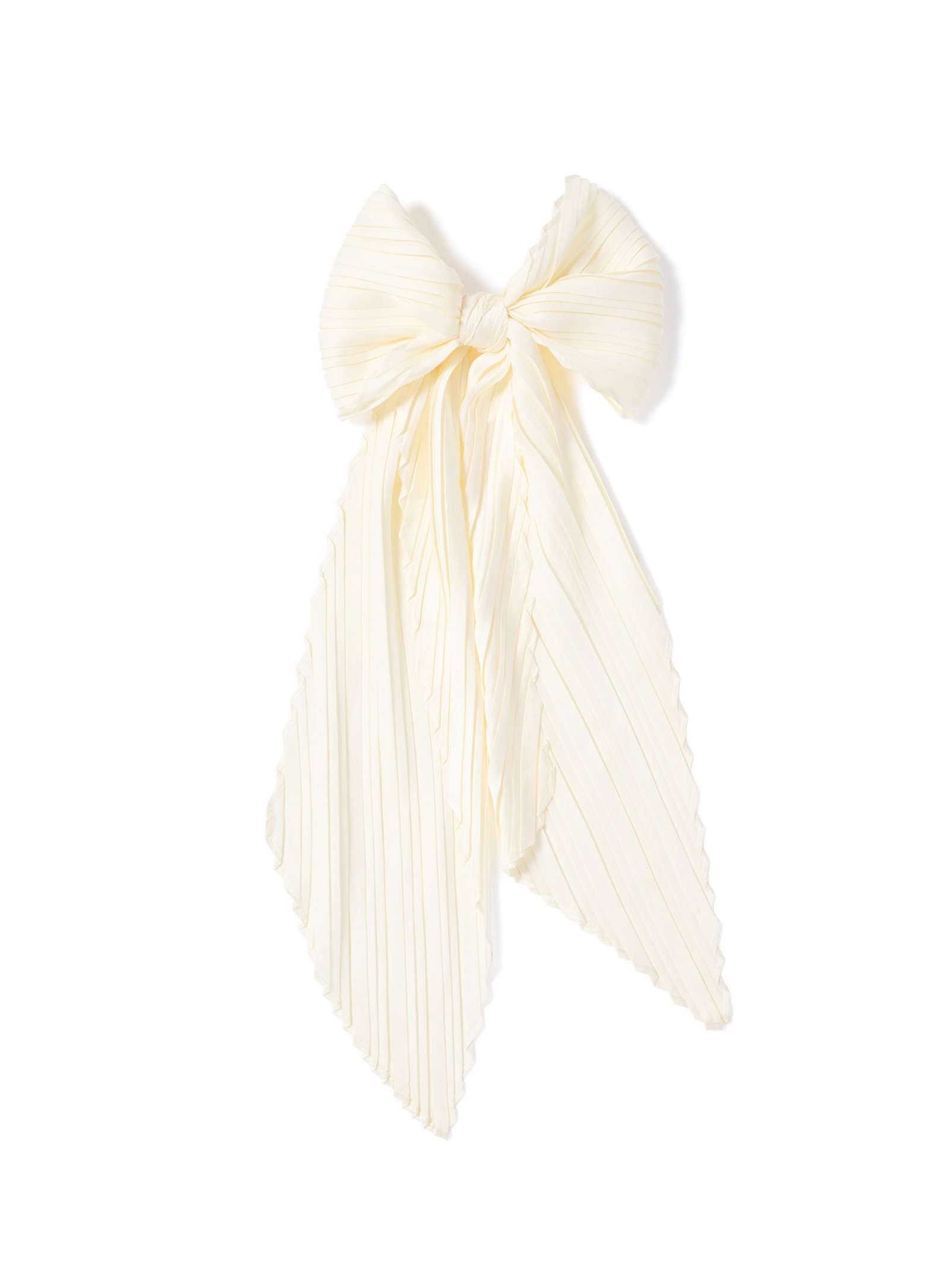 Athena Pleat Barrette Bow