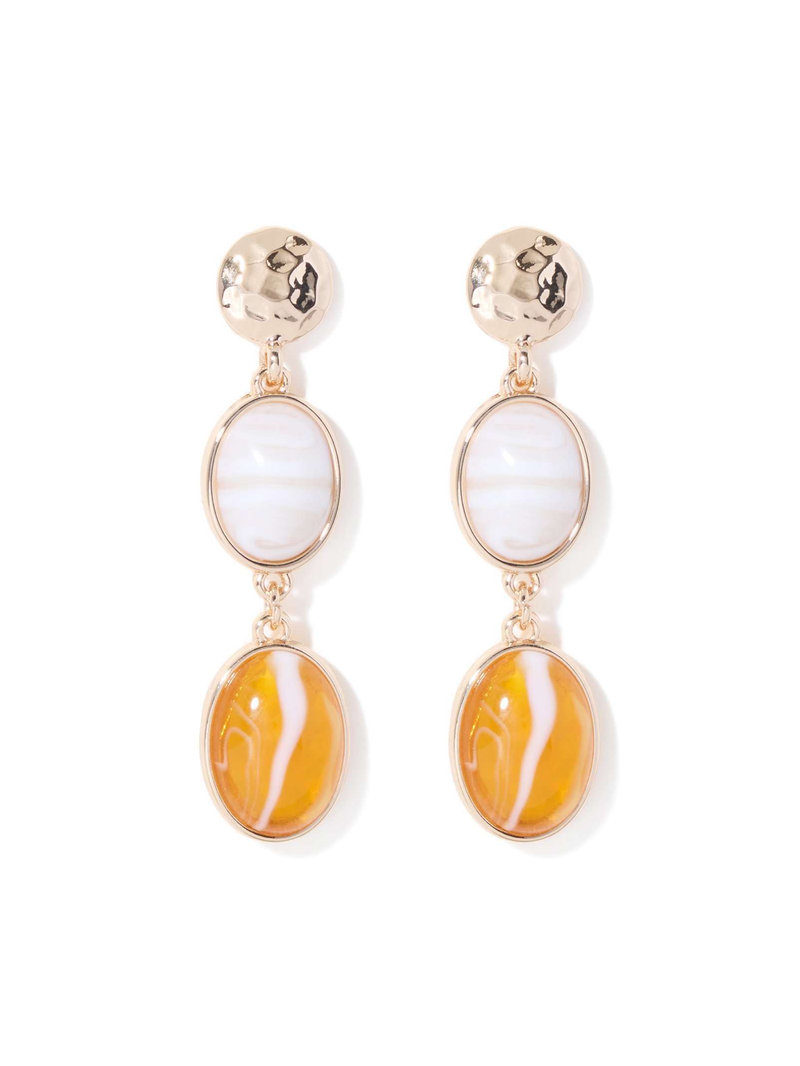 Reagan Metal Drop Earring