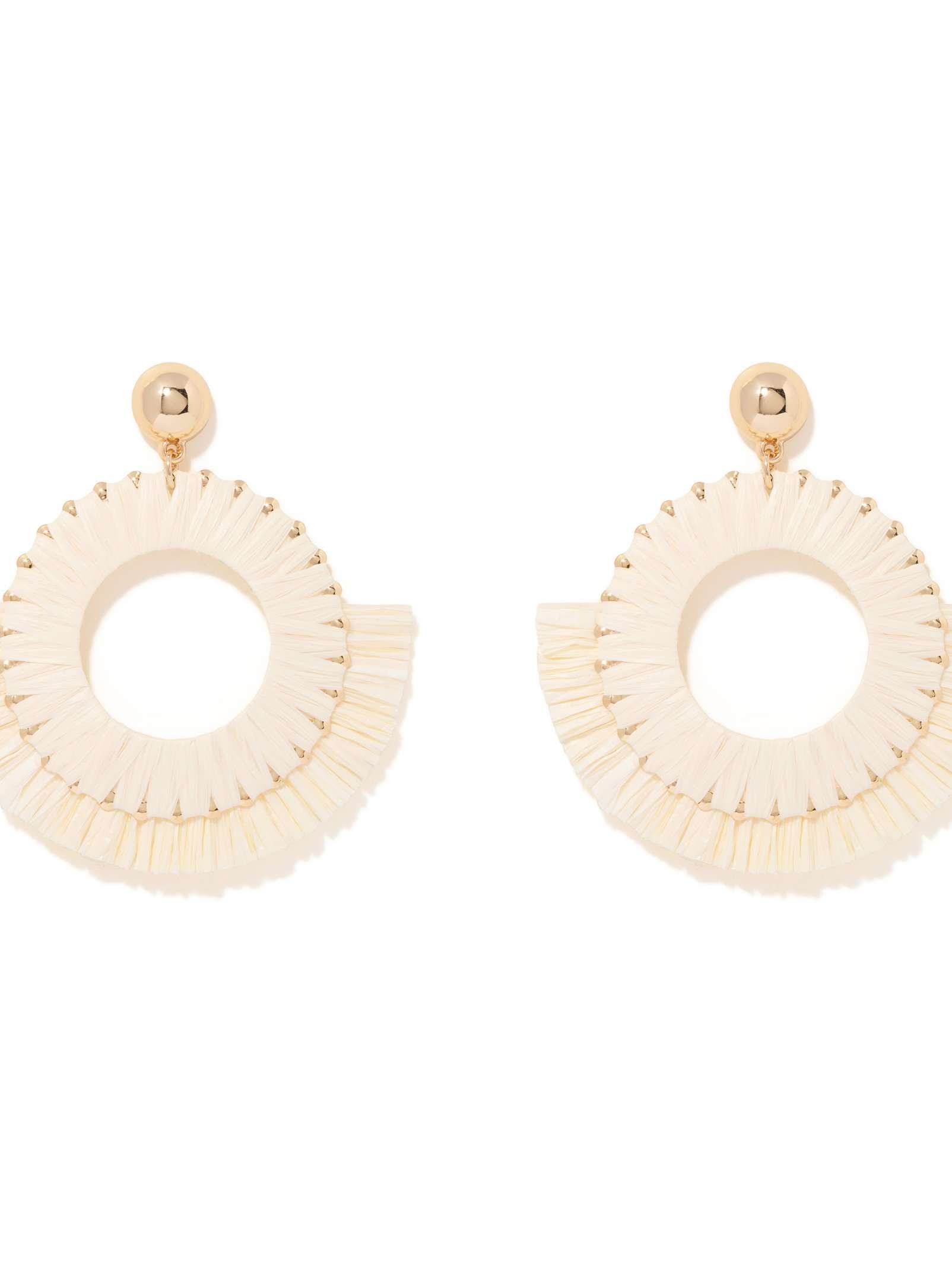 Zoe Woven Drop Earring