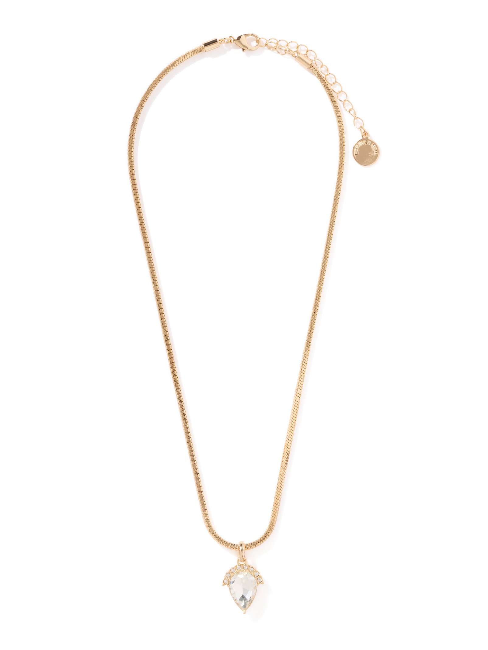 Leila Dainty Stone Necklace