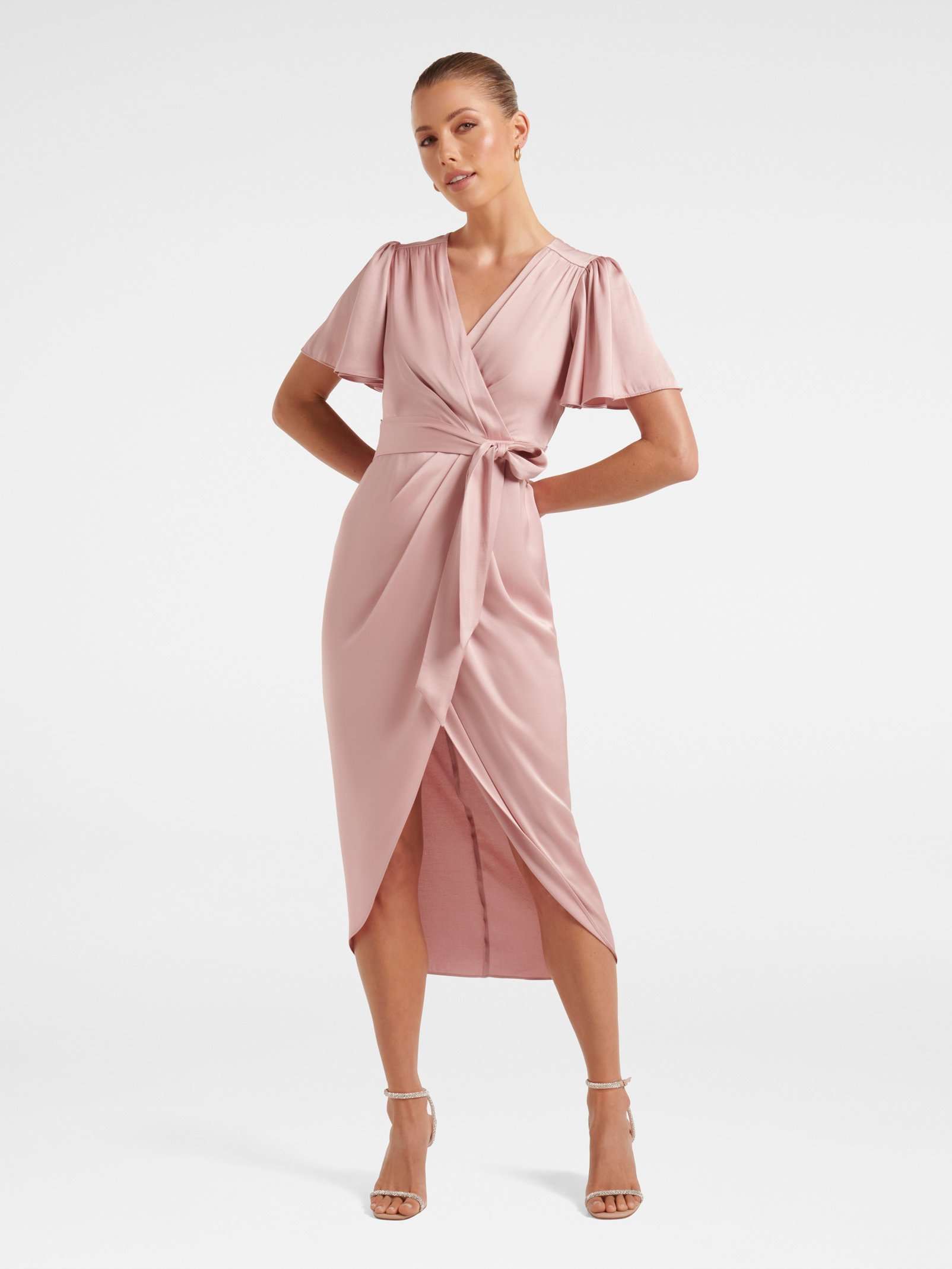 Buy Porcelain Fifi Lace Shirt Midi Dress - Forever New