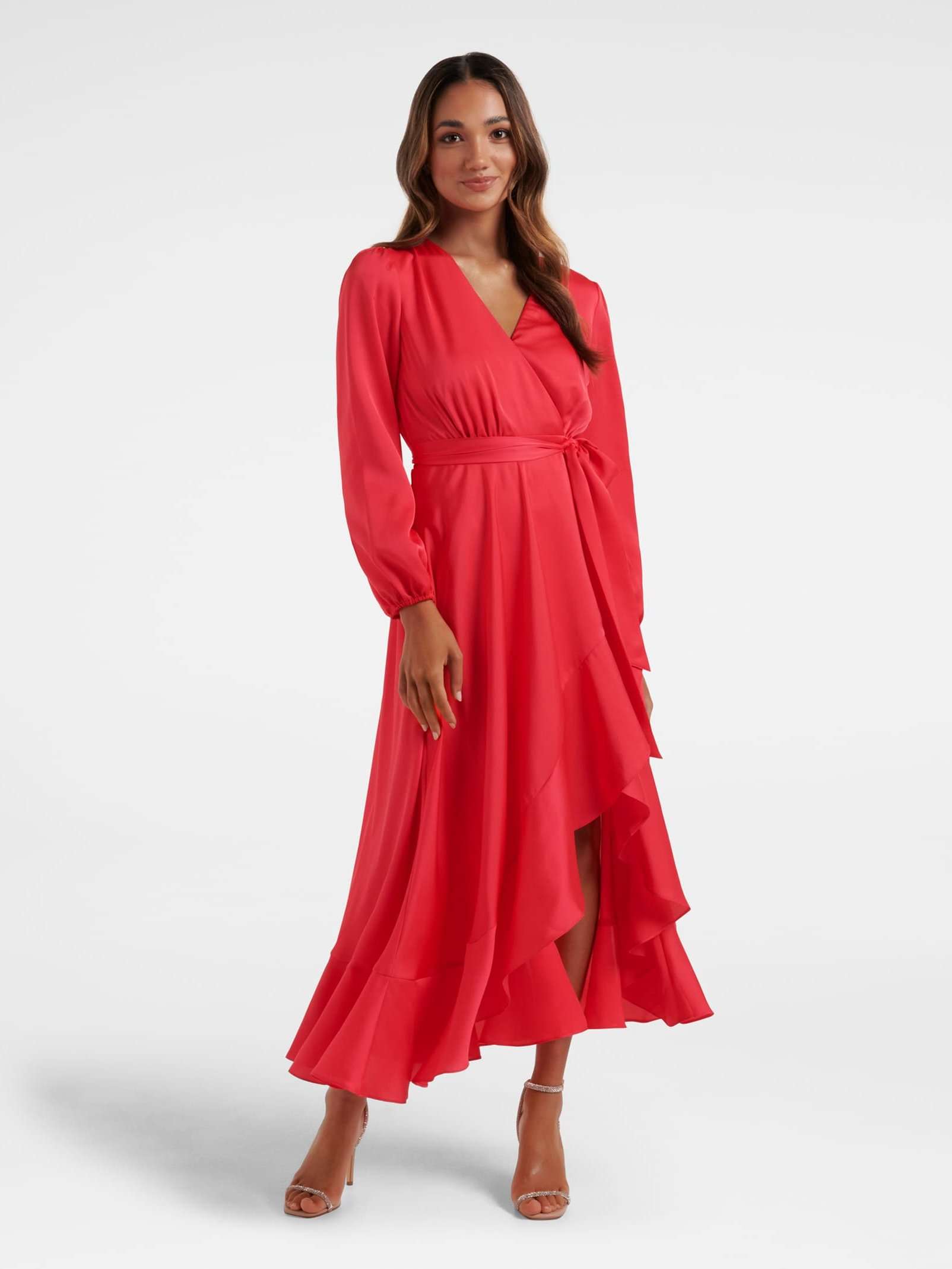Susanna Petite High Low Hem Maxi Dress