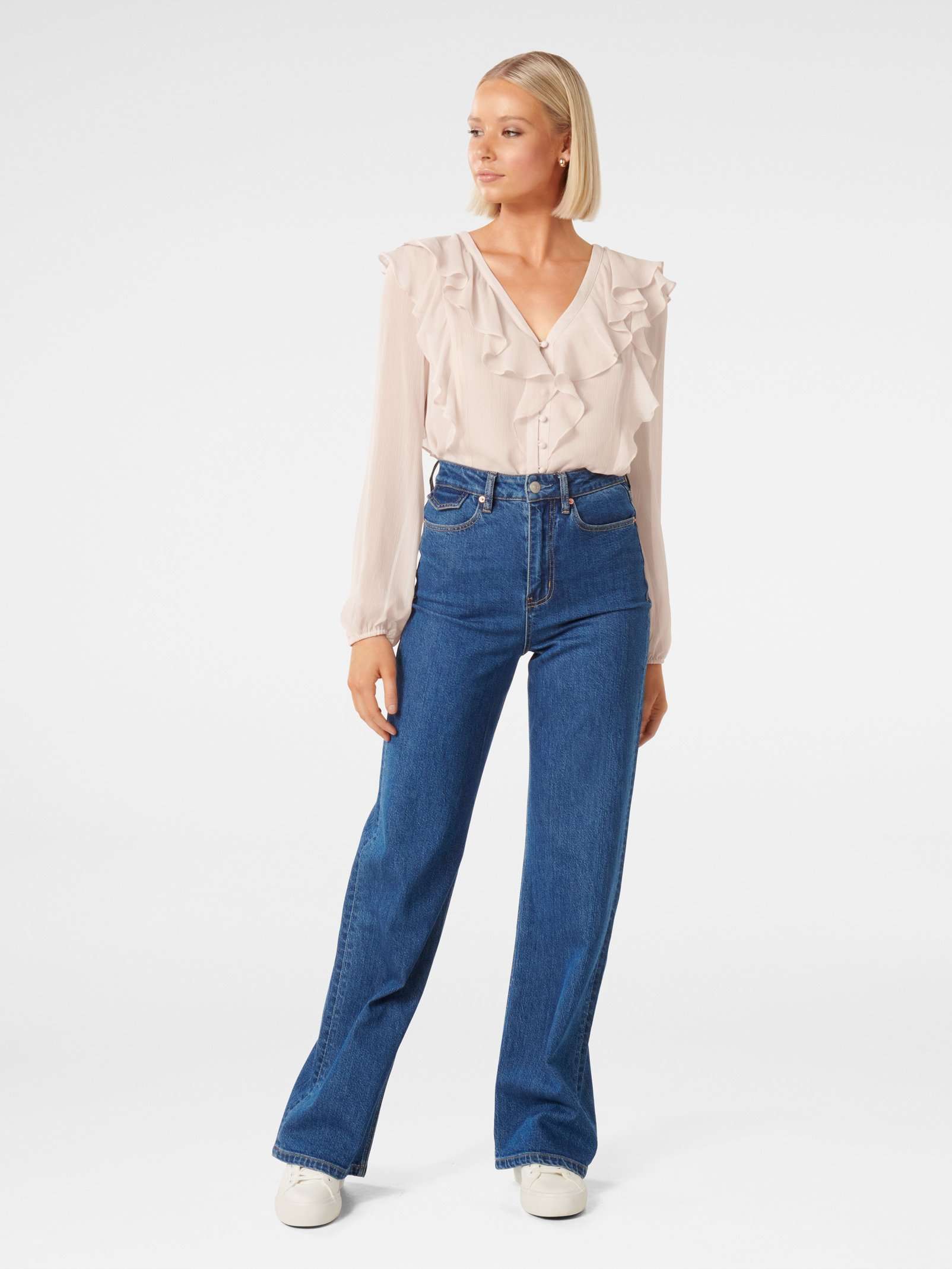 Buy Cherry Blossom Sandy Ruffle Blouse Online