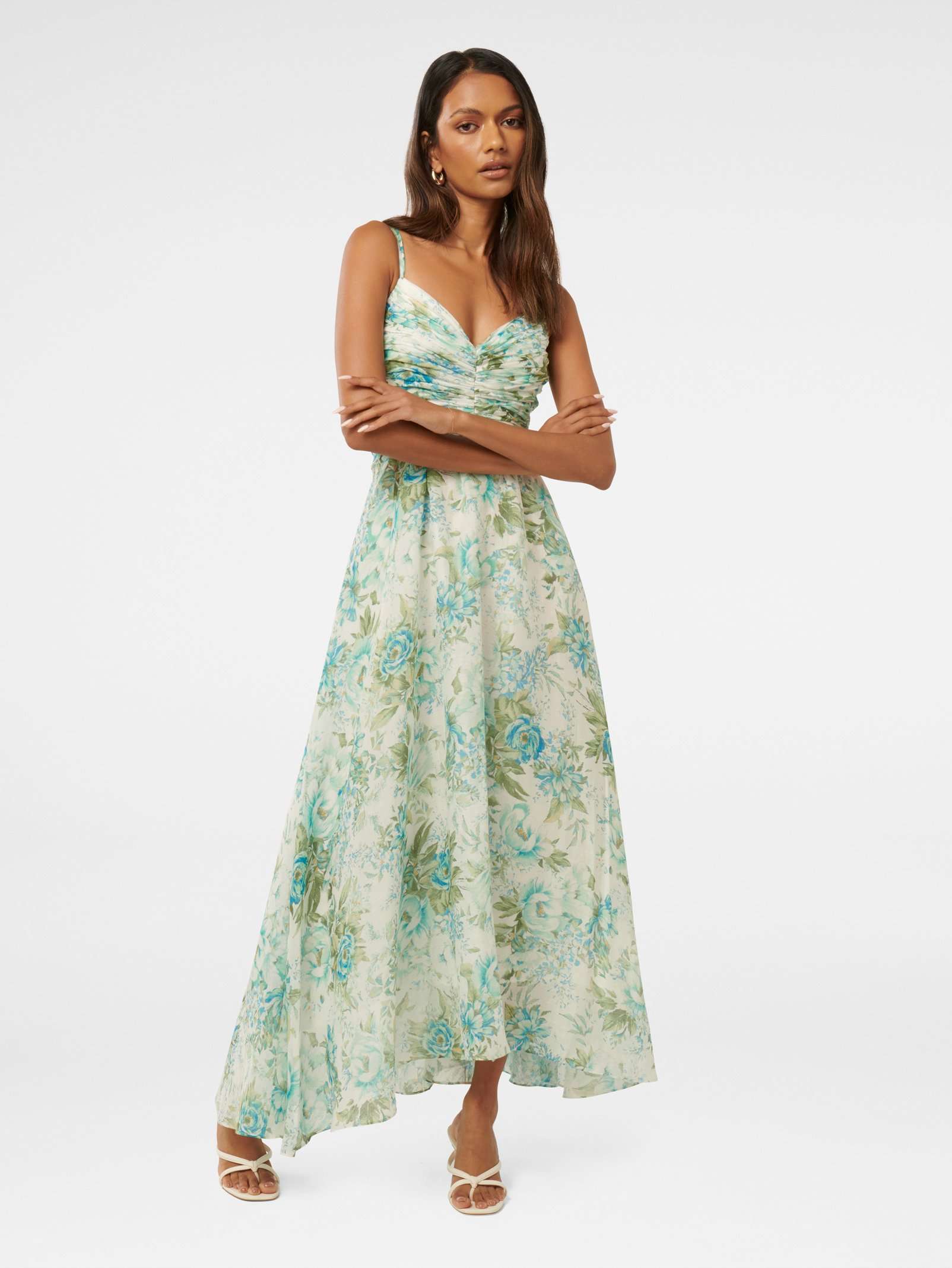 Buy Light Merton Floral Jolie Petite Ruched Bodice Maxi Dress Online Buy Light Merton Floral Jolie Petite Ruched Bodice Maxi Dress Online