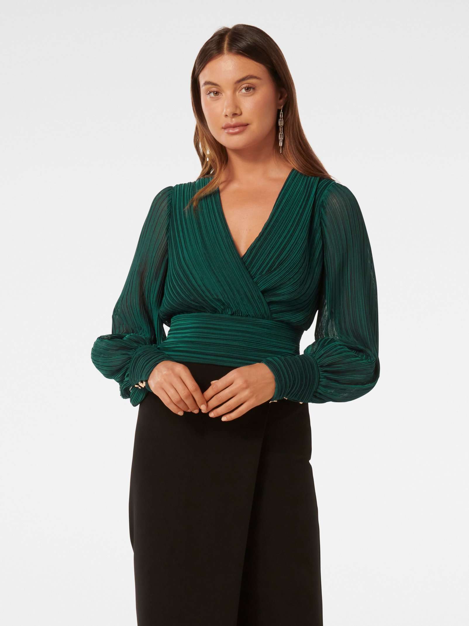 forever new wrap top