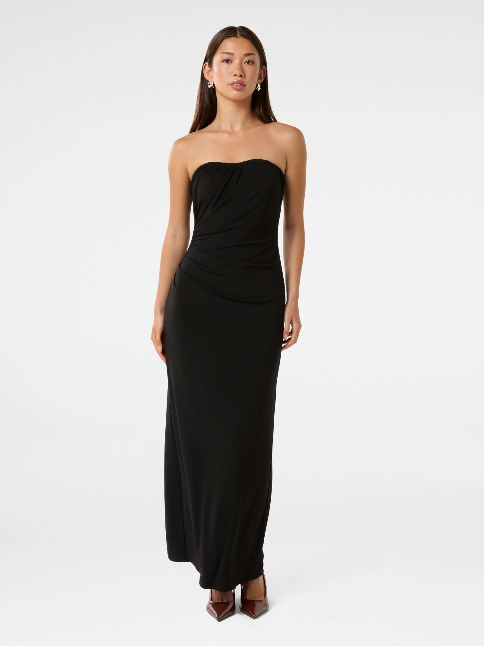 green emerald velvet dress Freesia Formal Dress Khaki - L