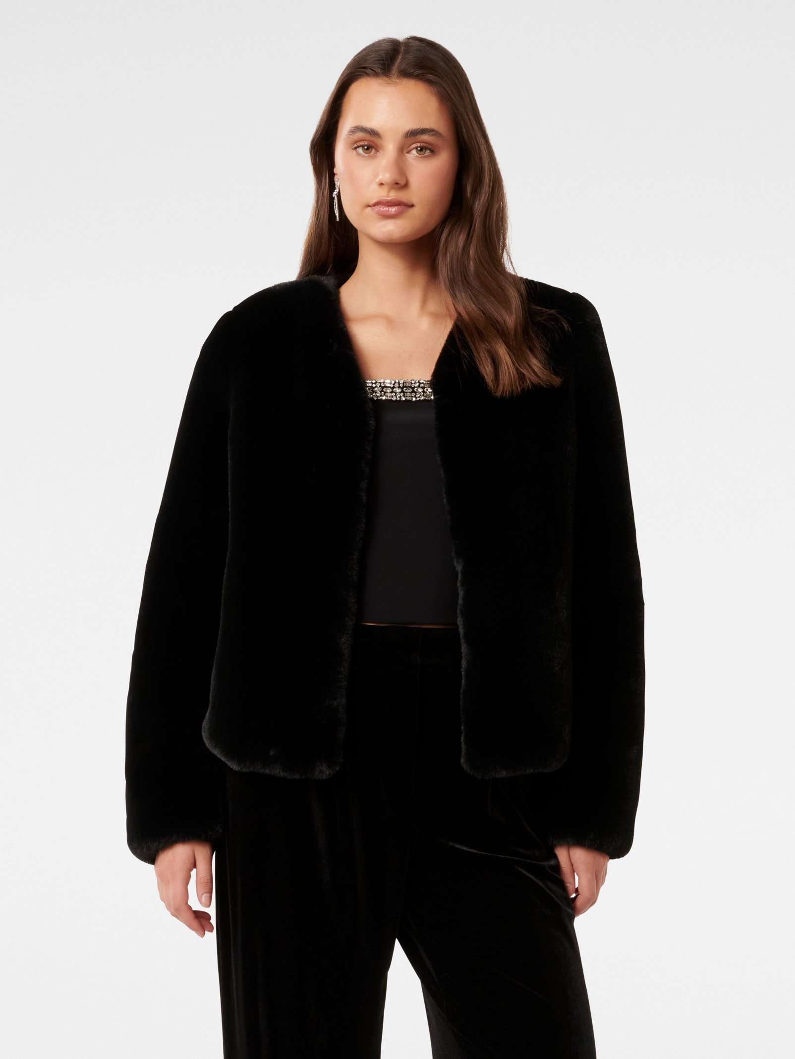 Lana Faux Fur Coat
