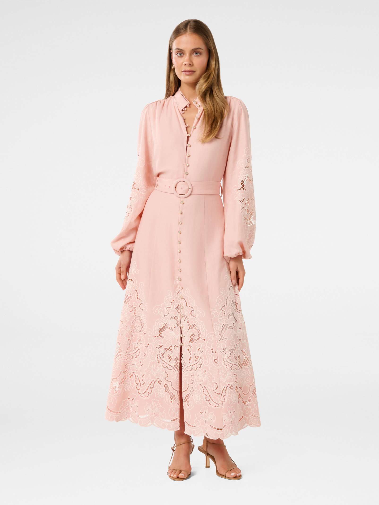 Ebony Embroidered Midi Dress Ebony Embroidered Midi Dress