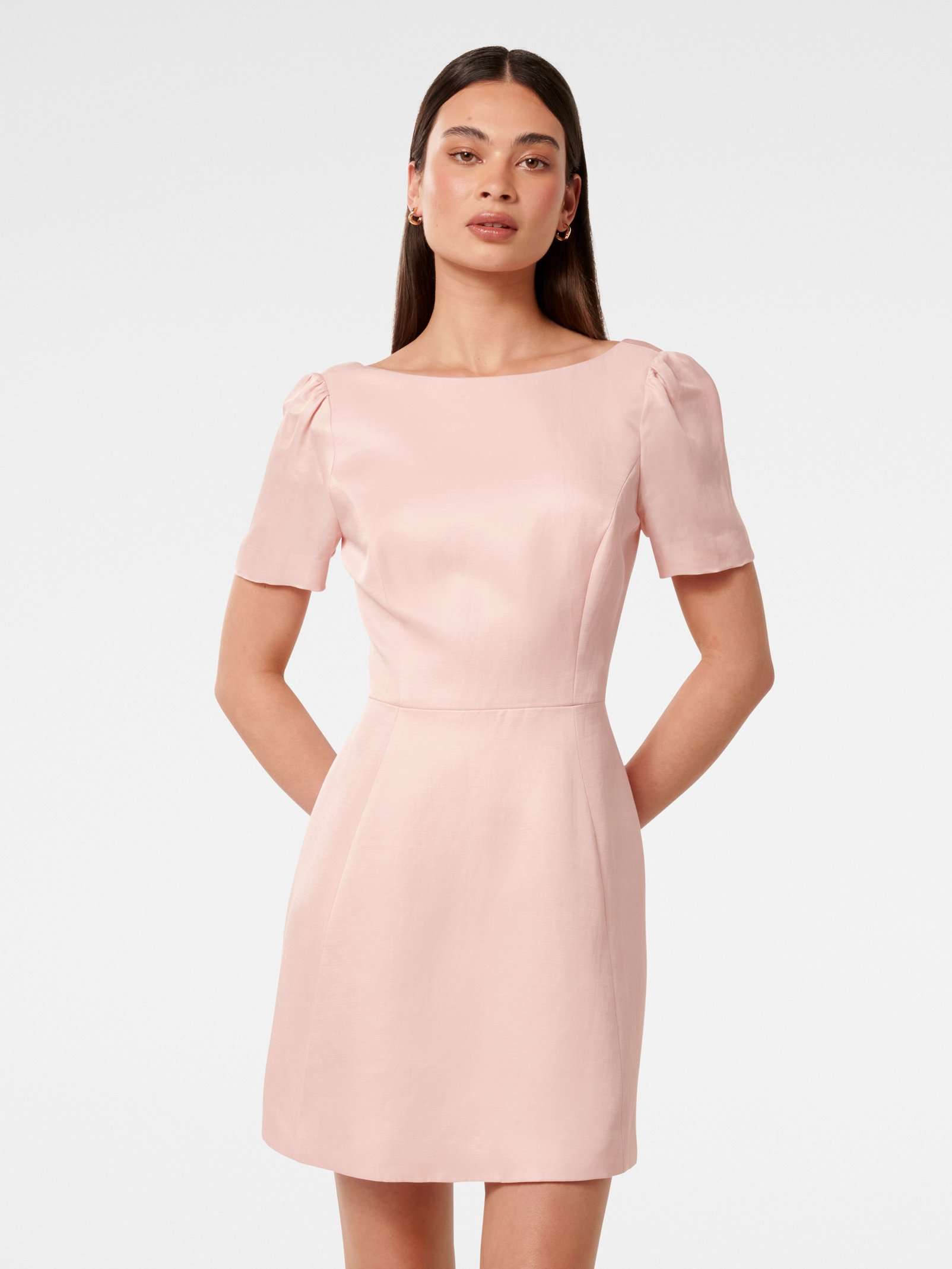 Simone Bow Back Mini Dress