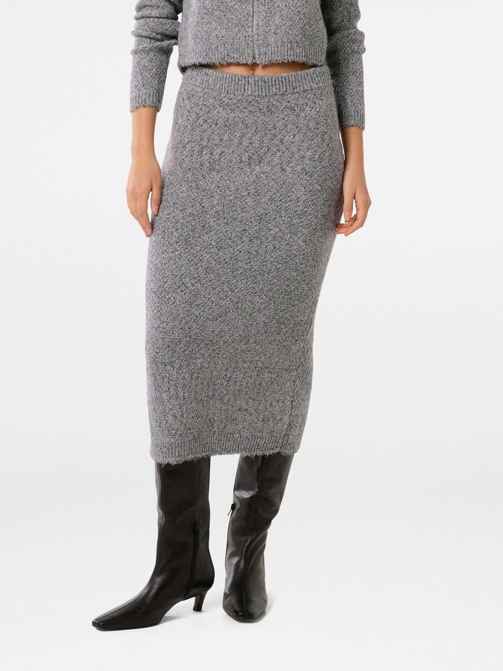 Sasha Boucle Co-ord Midi Skirt