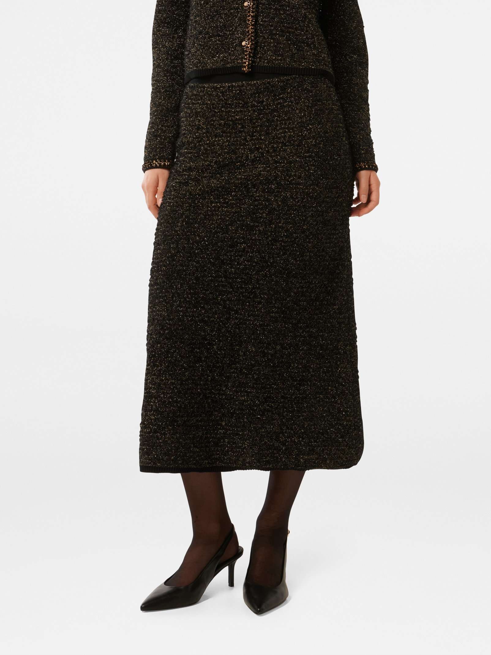 Anais Tweed Co-ord Midi Skirt