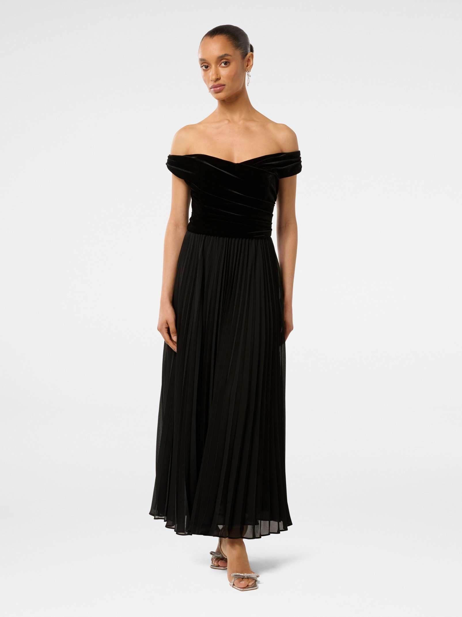 Rebecca Petite Velvet Gown