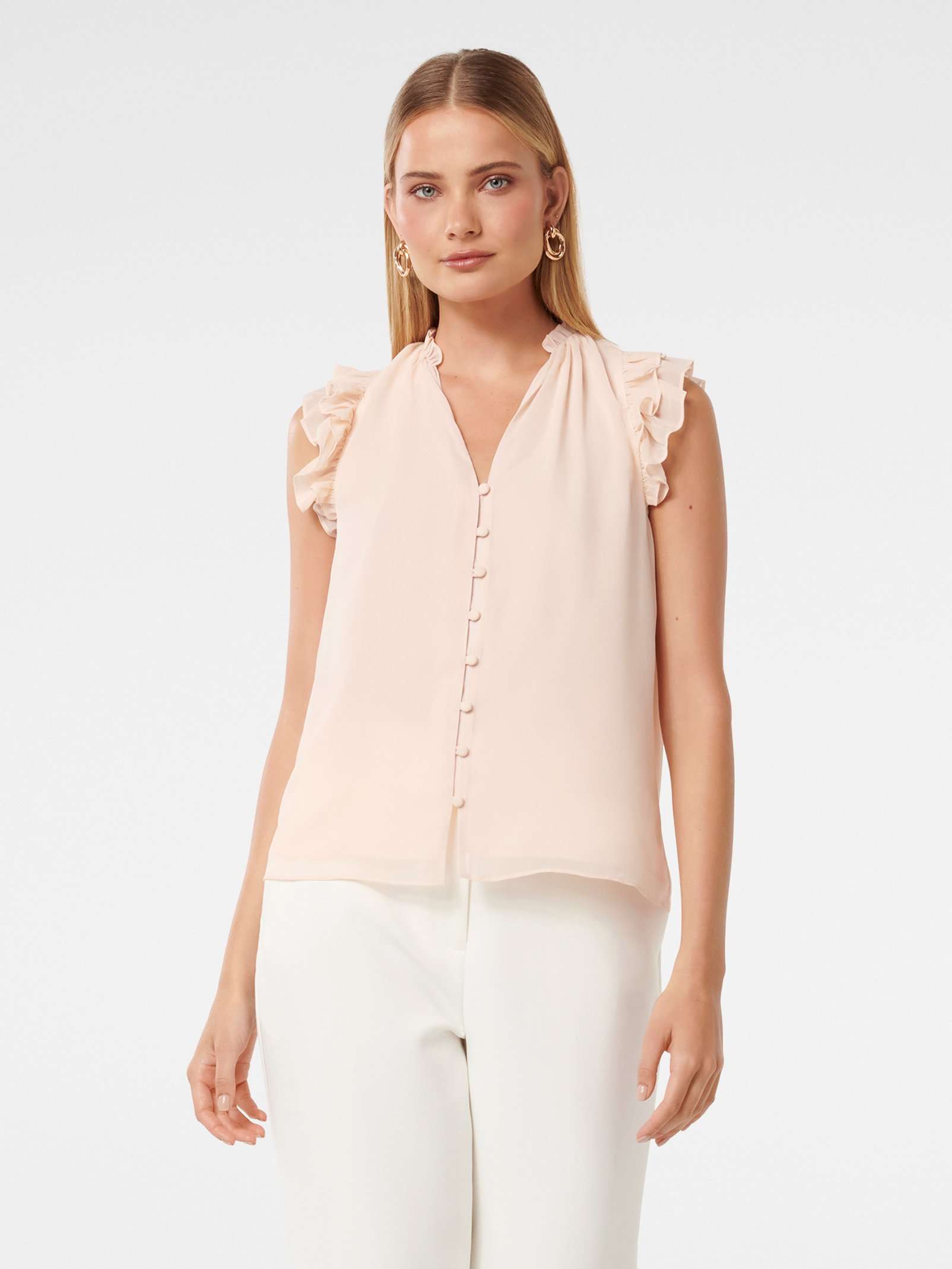Abigail Ruffle Blouse