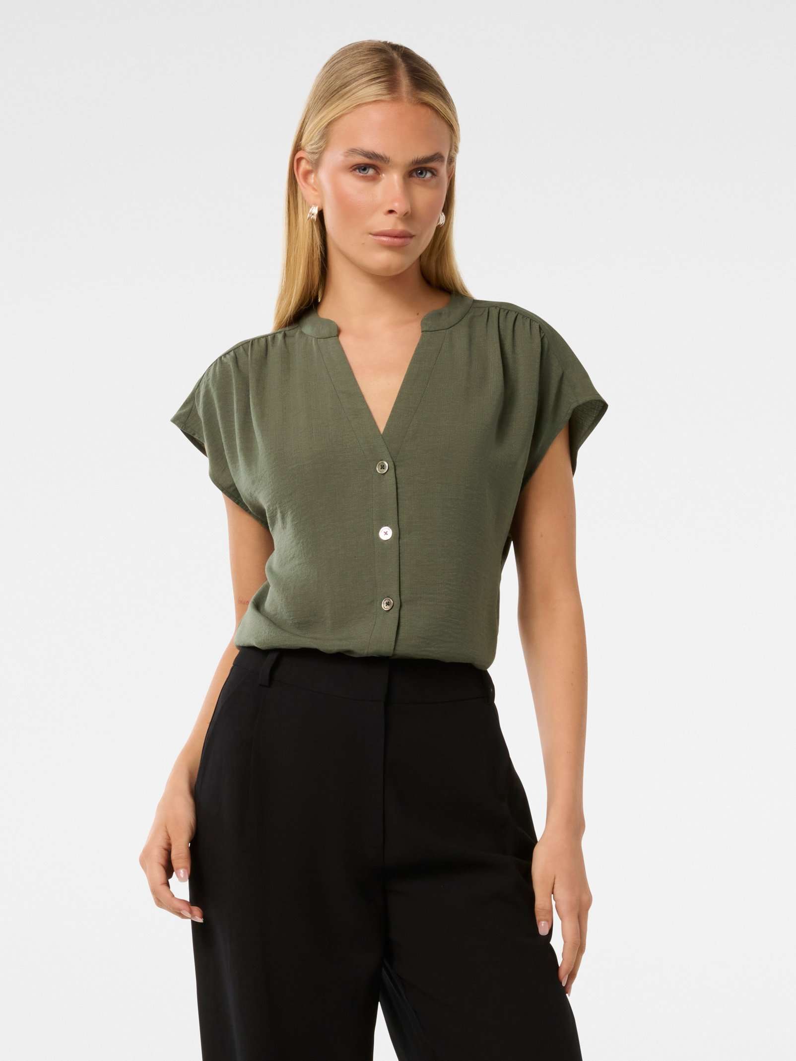 Venus Extended Shoulder Blouse