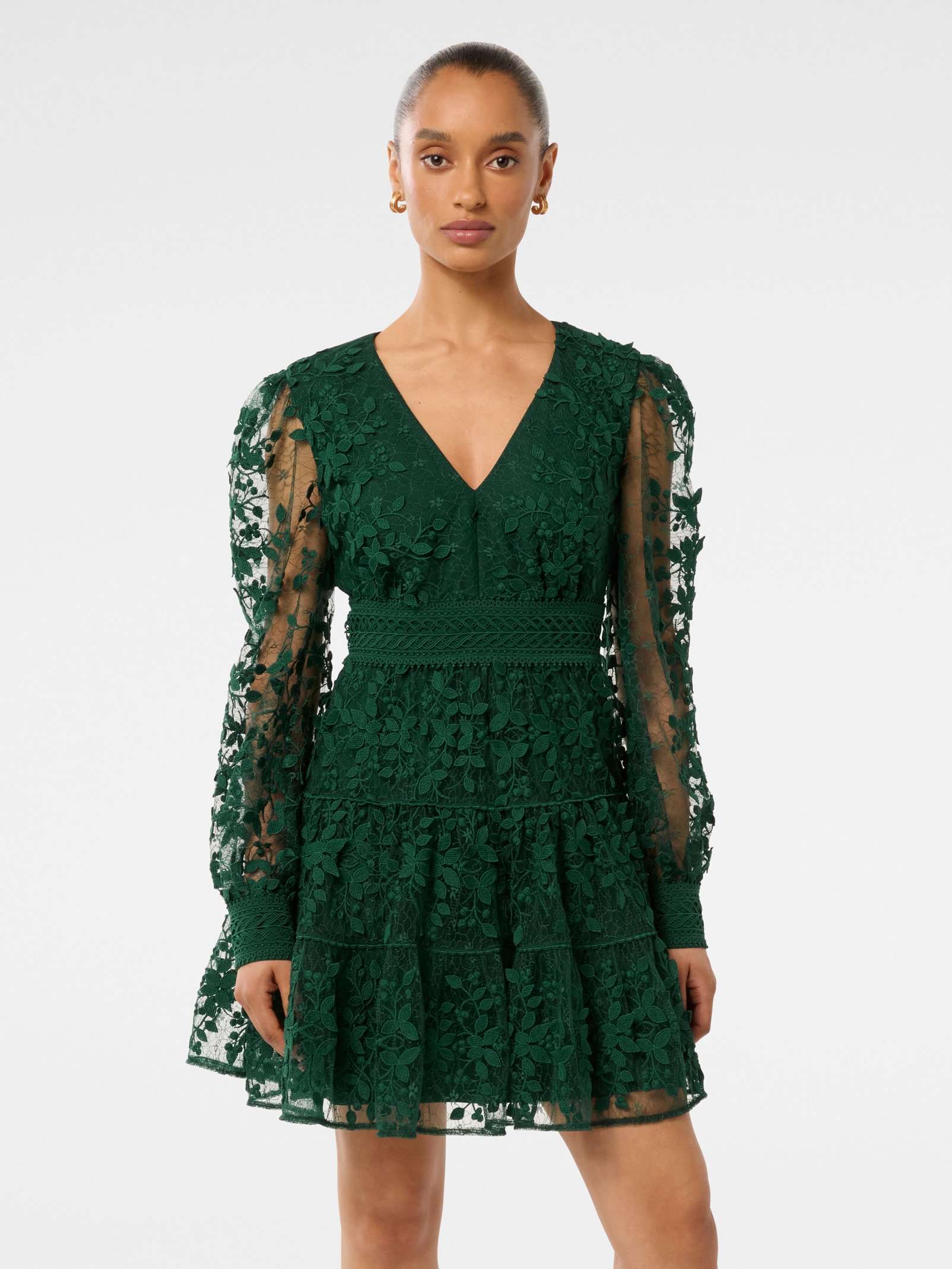 Frances Petite Lace Mini Dress