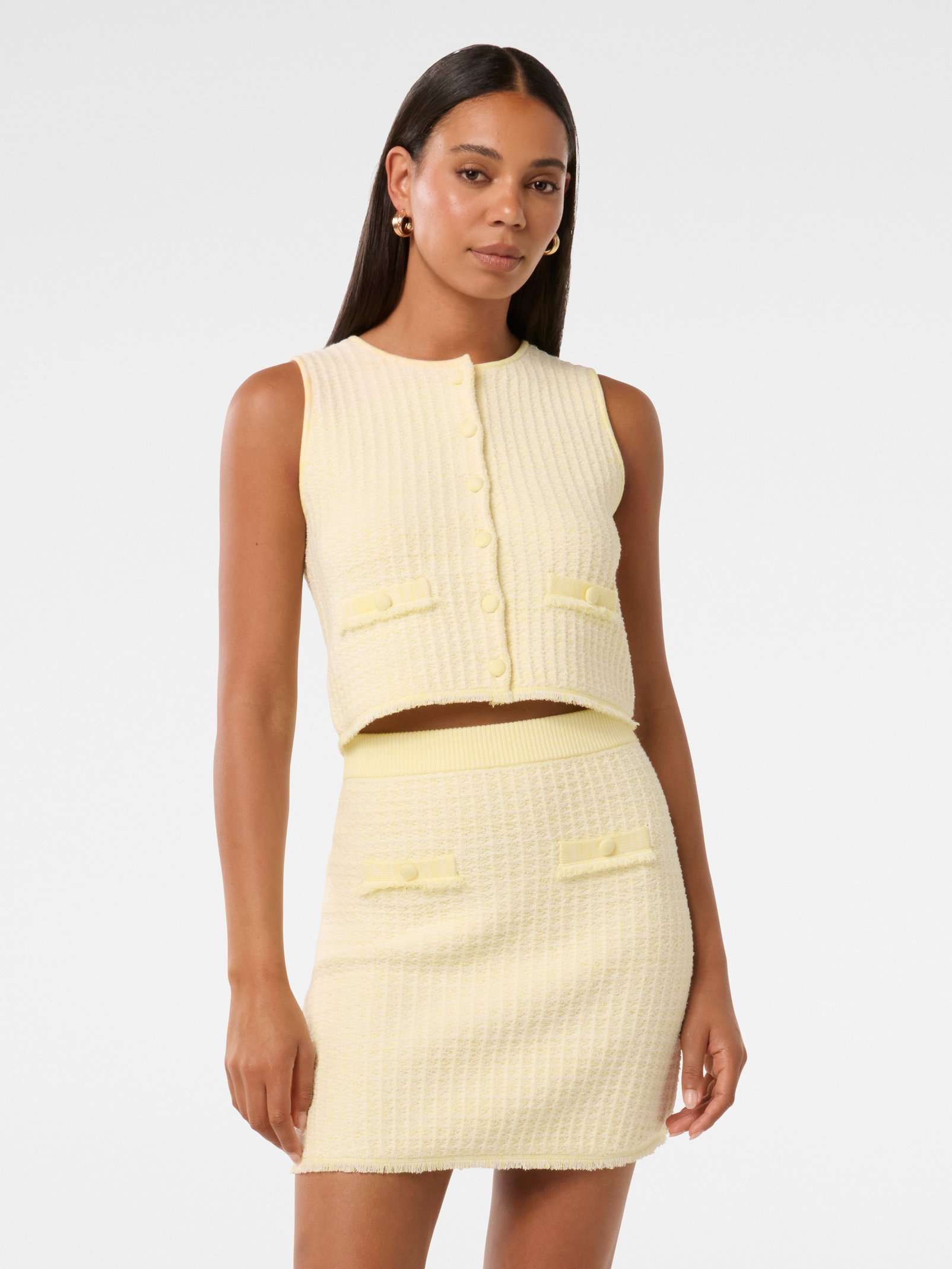 Aria Boucle Knit Tank