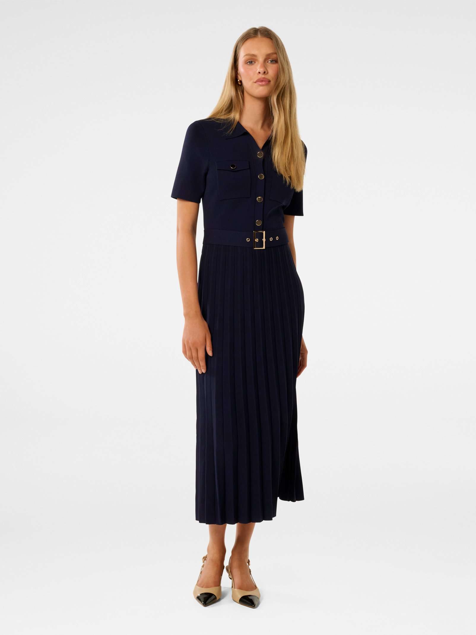 strapless open back dress Noble Utility Dress in Oat Milk