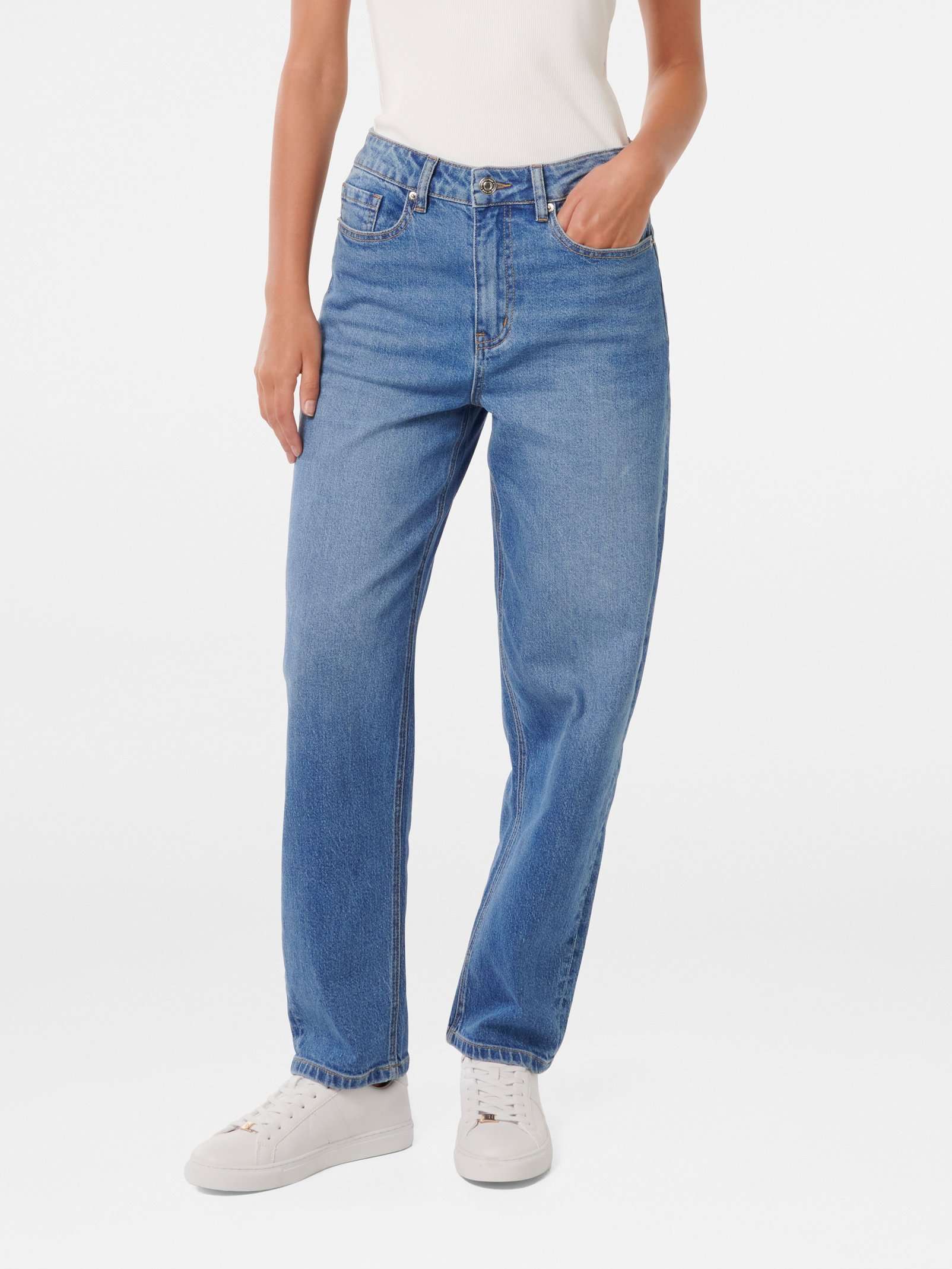 Cindy Barrel Leg Jeans
