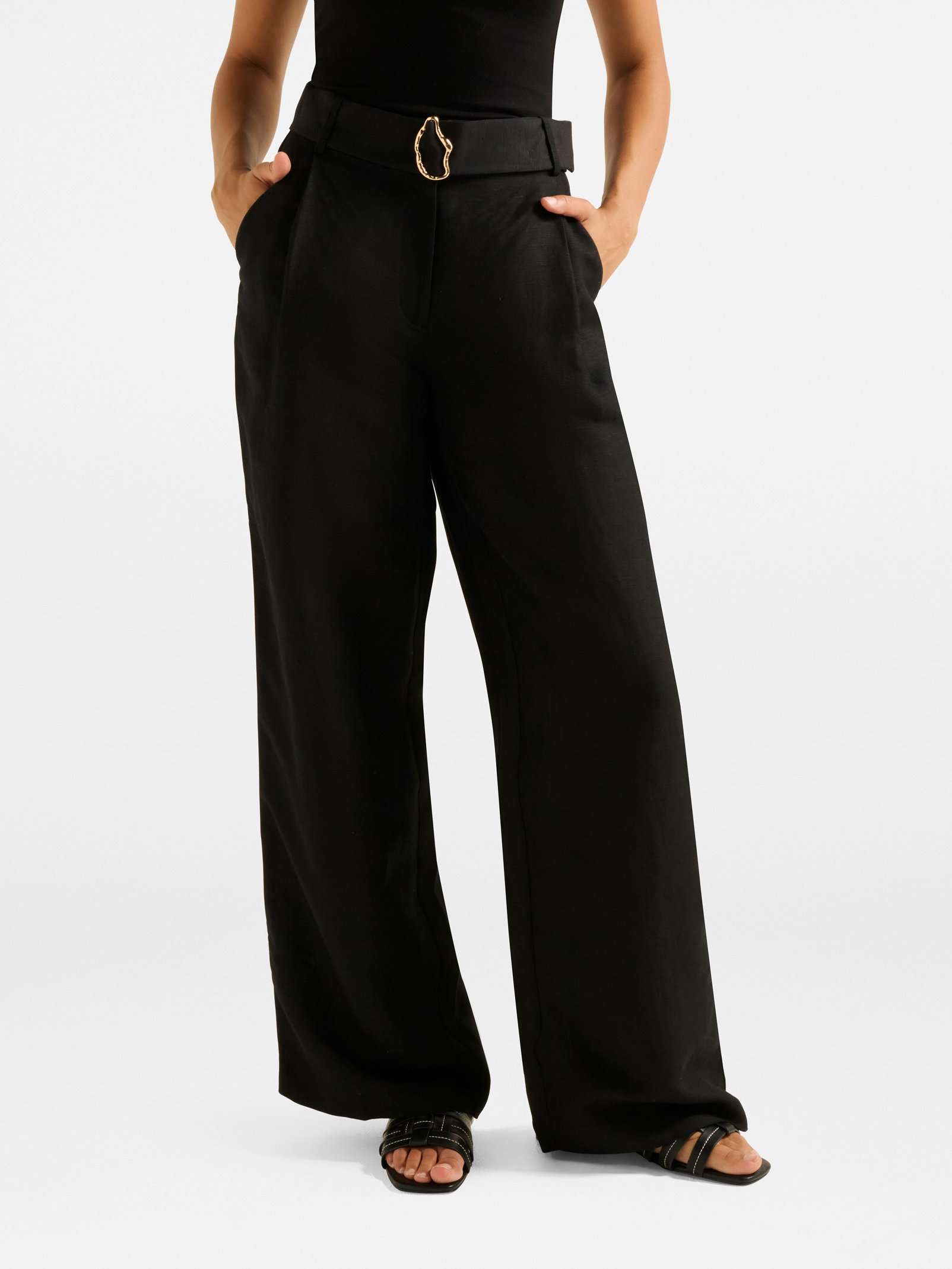 Alice Belted Wide Leg Pant