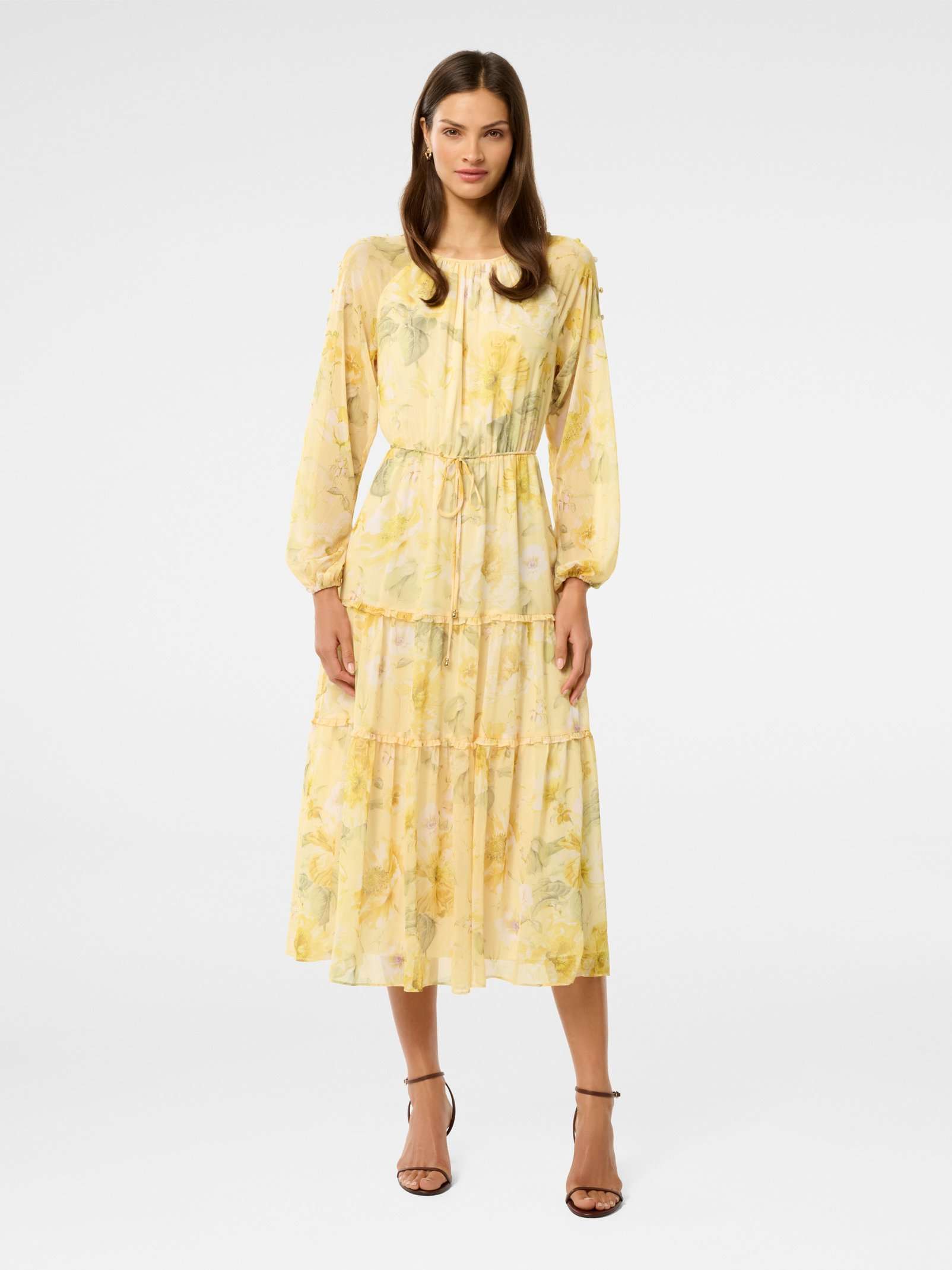 Wendy Waist Tie Midi Dress