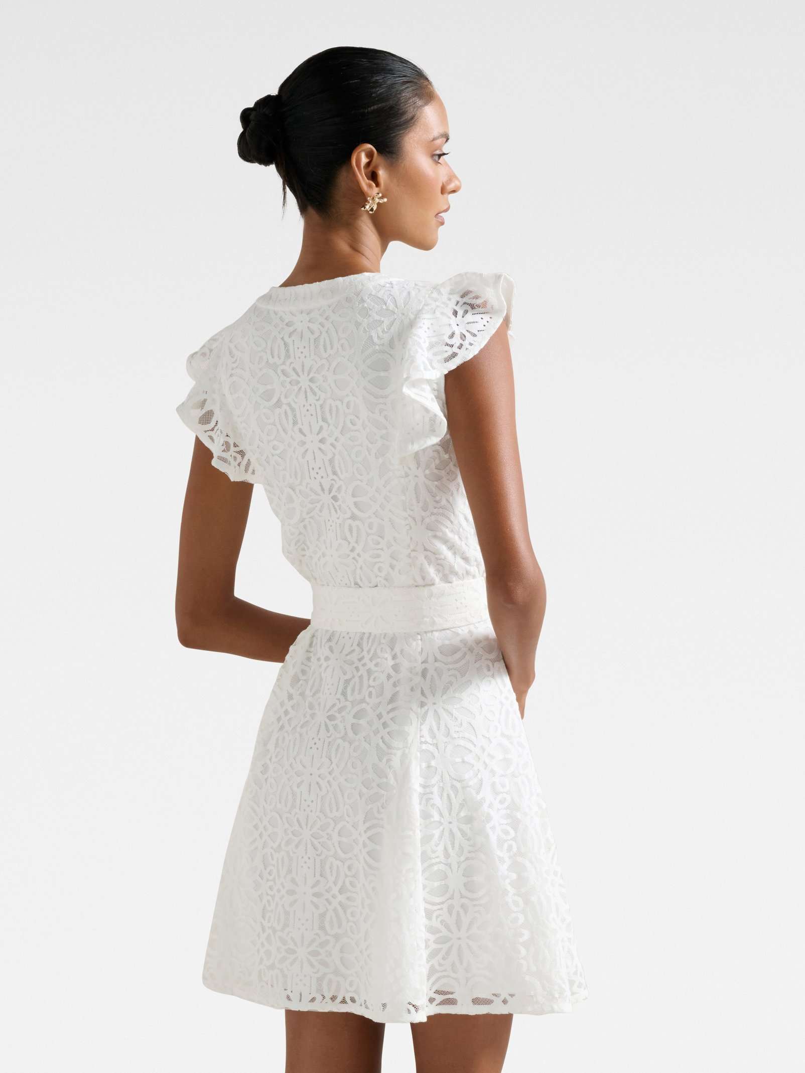 Sinead Petite Lace Mini Dress