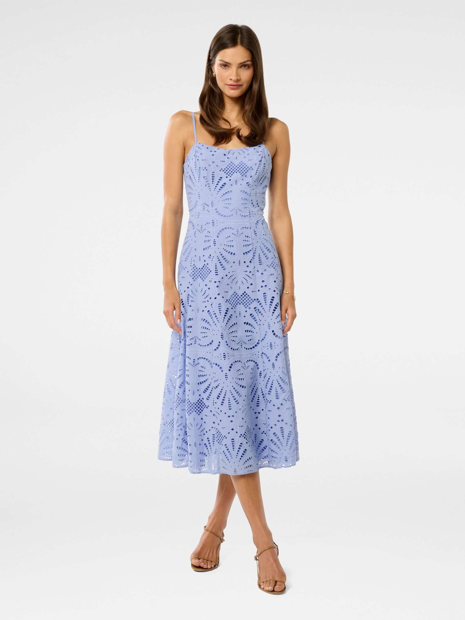 sachin and babi light blue dress Vestido Midi Bandage Cassidy - Negro main image 1
