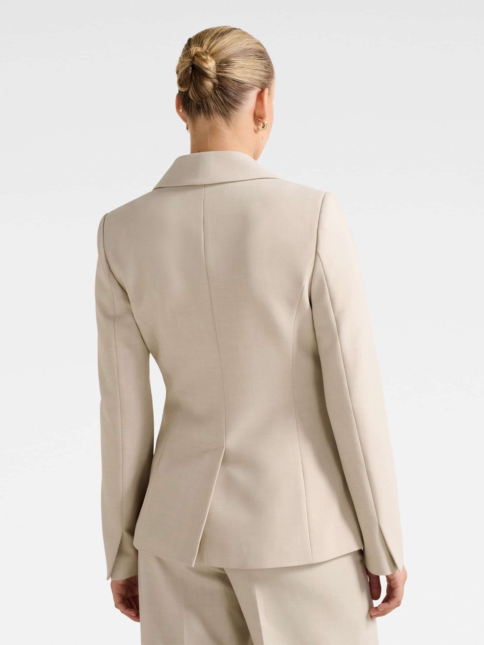 Lulu Gold Button Blazer