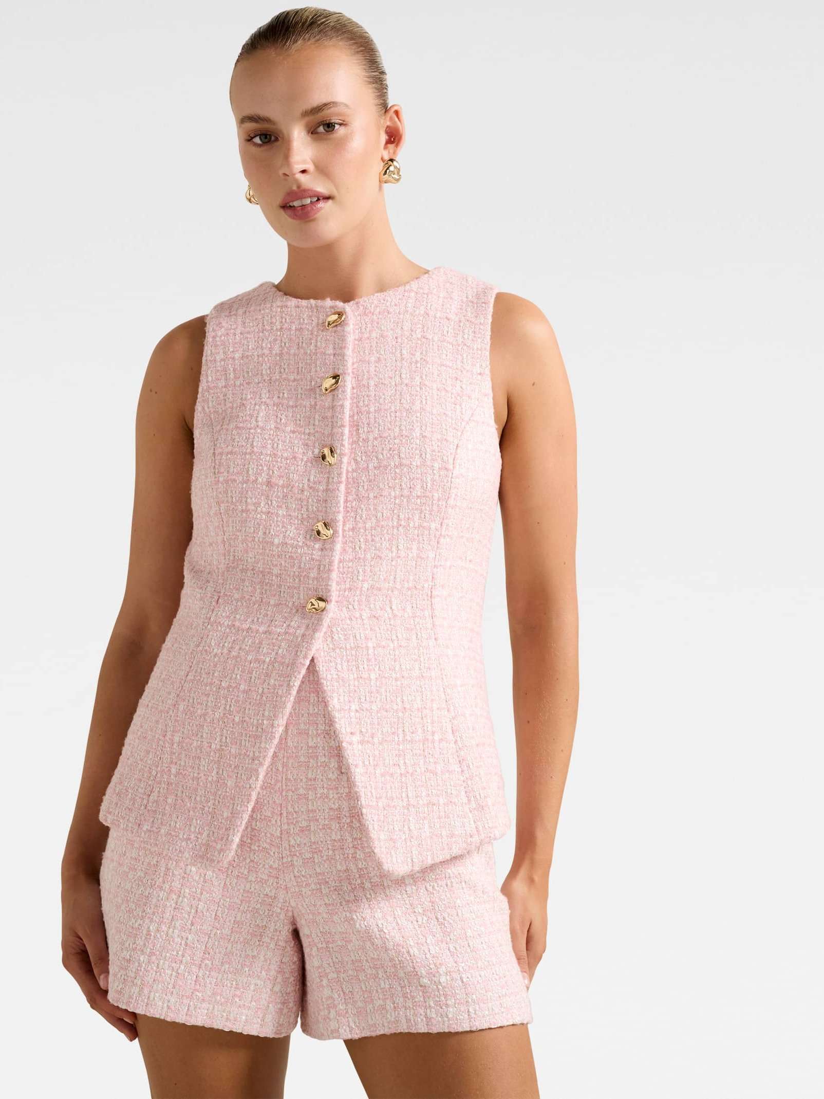 Lisa Boucle Waistcoat