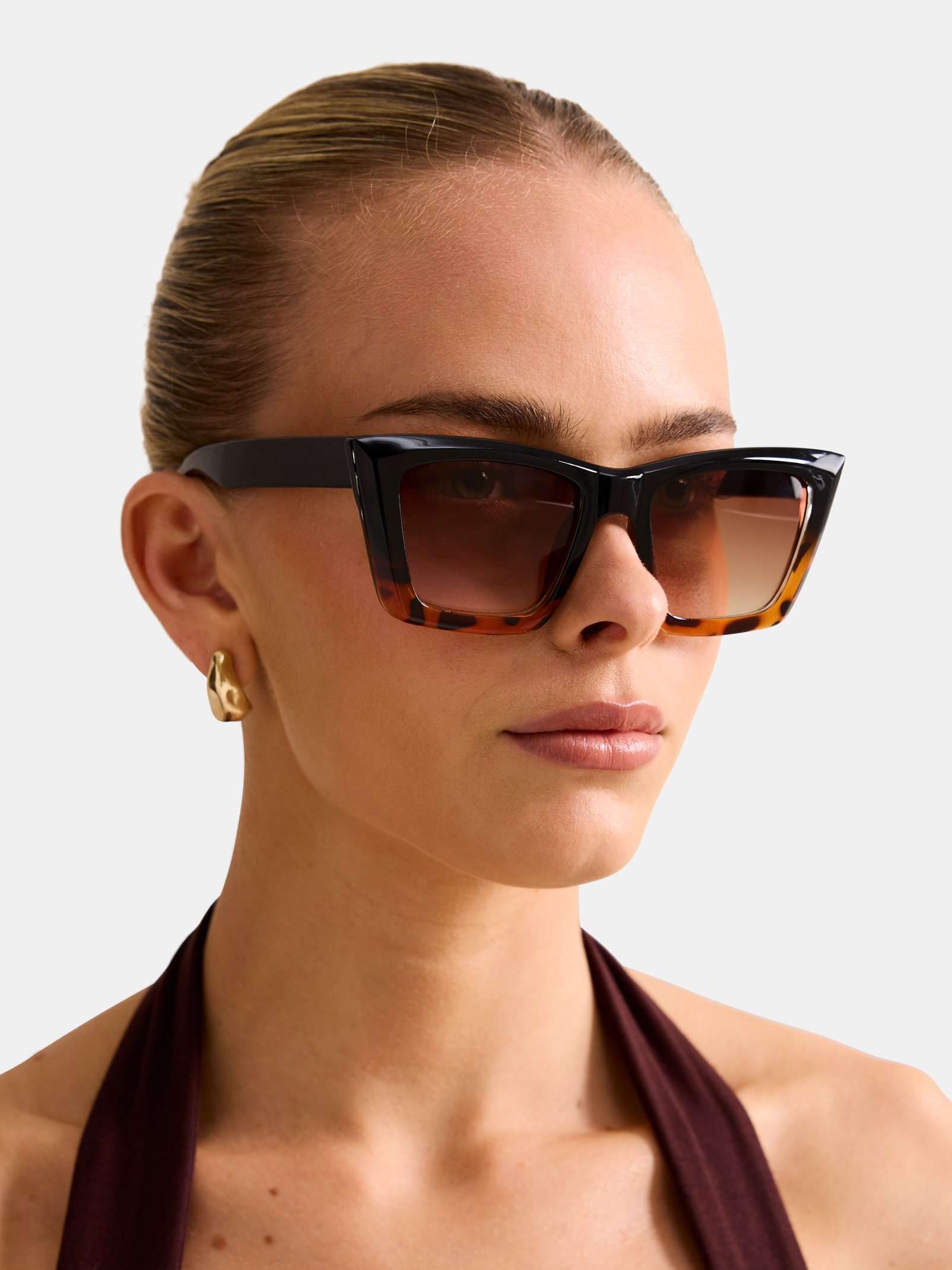 Audrey Large Cat Eye Sunglass