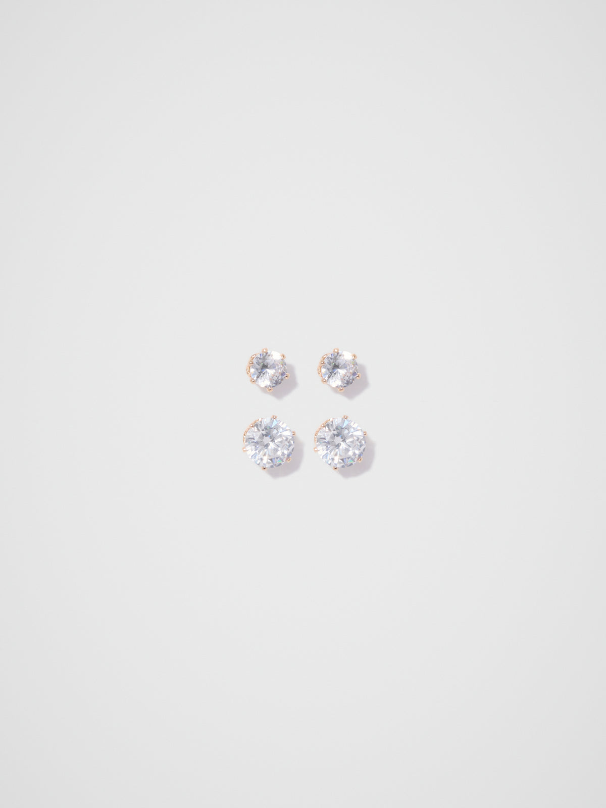 Jess CZ Two Pack Stud Earring