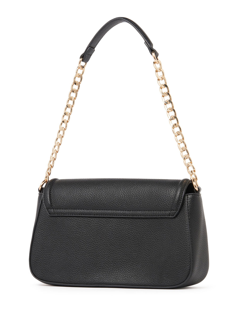 Indigo Lock Chain Shoulder Bag