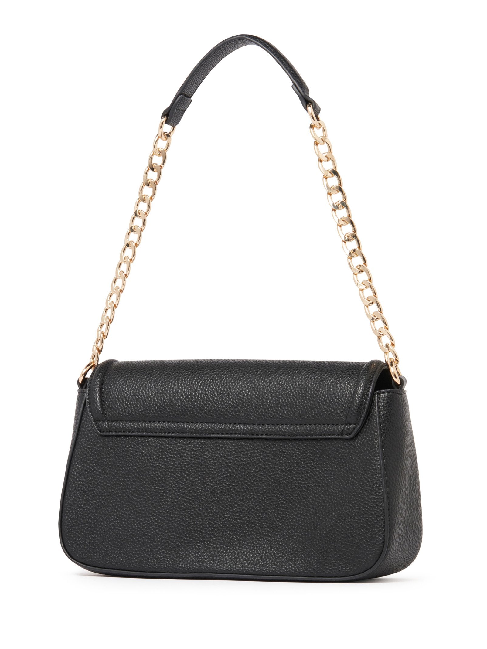Indigo Lock Chain Shoulder Bag